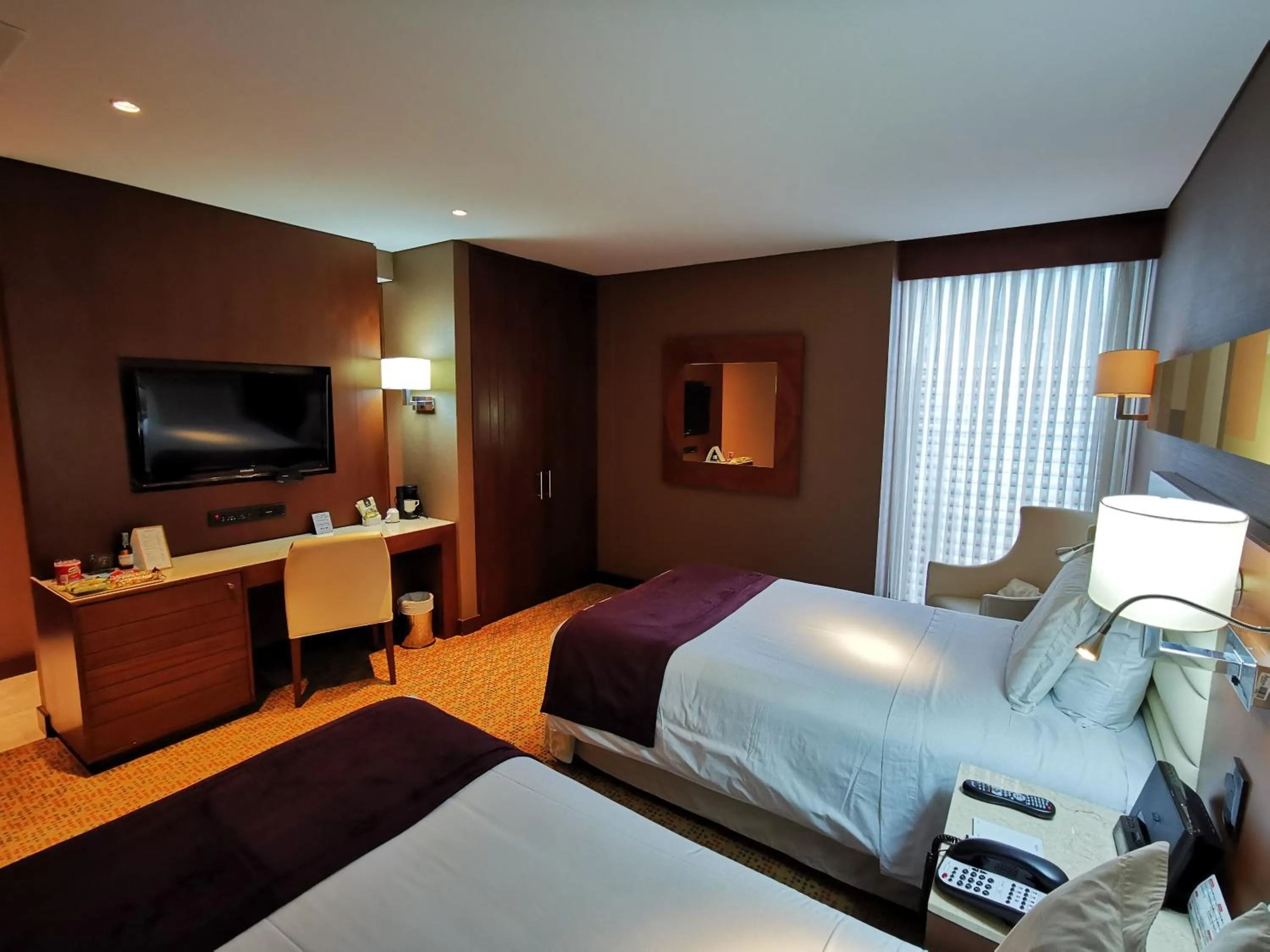 Bed in Mercure Bogota Calle 100