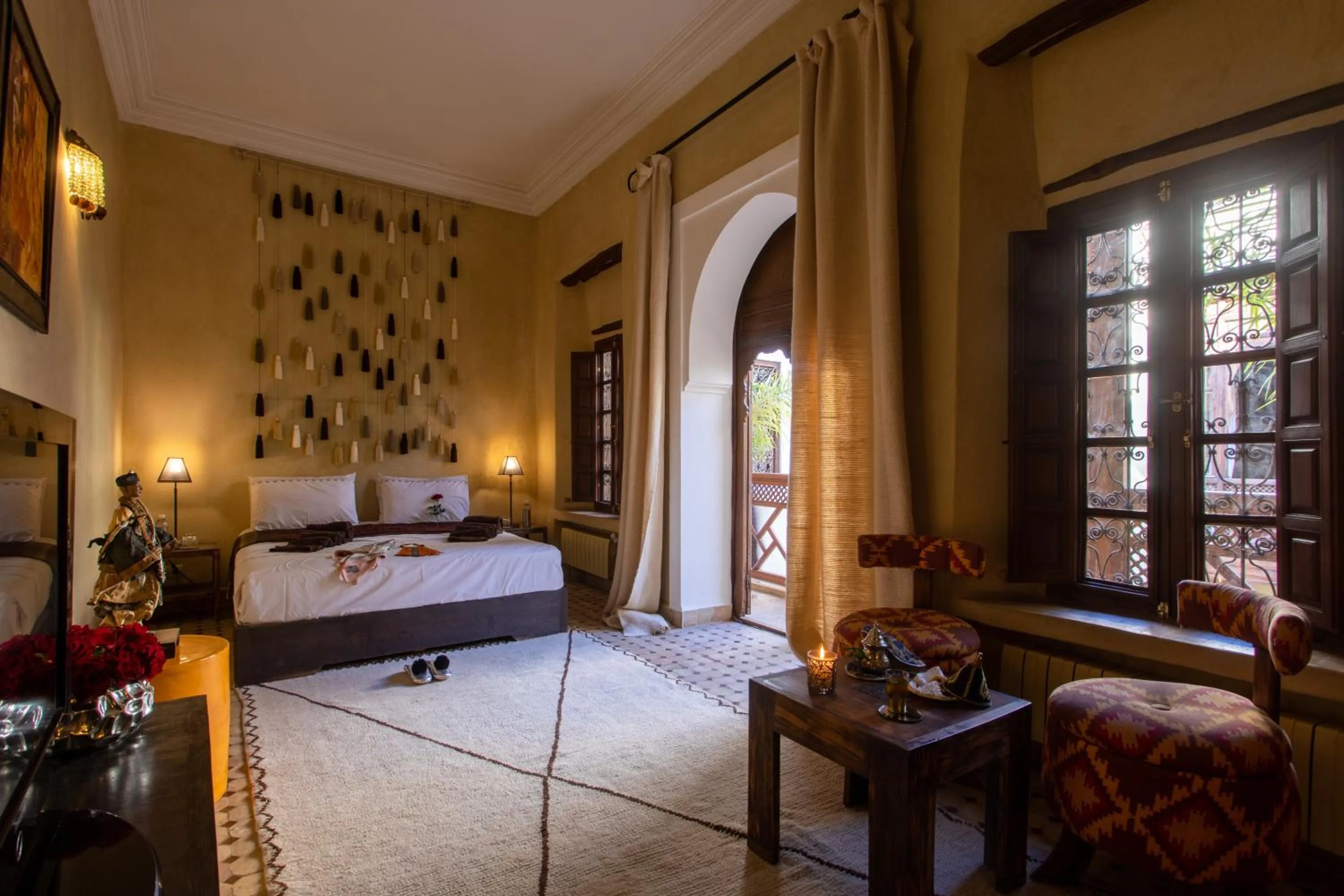 Bedroom, Bed in Riad Hizad