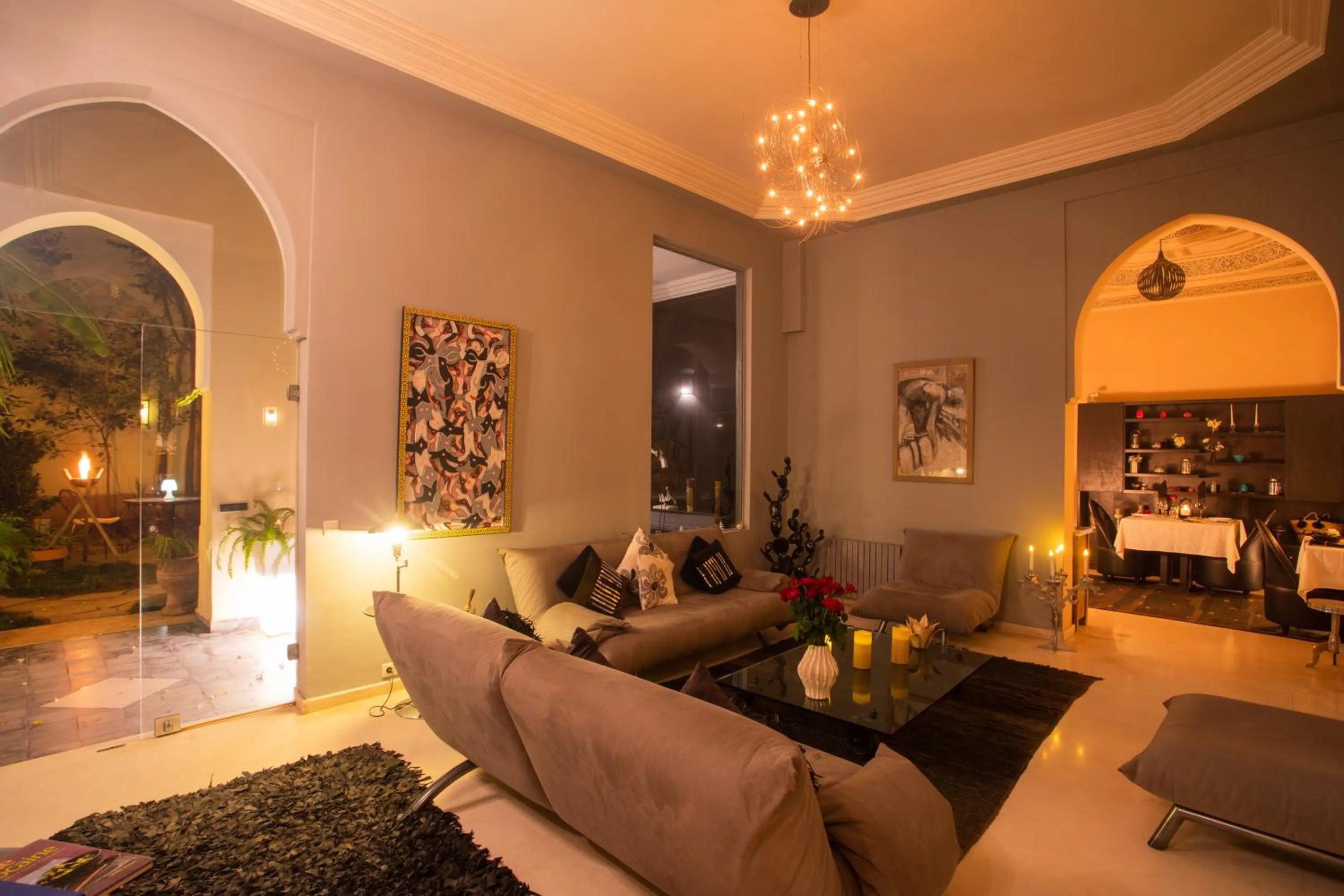 Lounge or bar in Riad Hizad