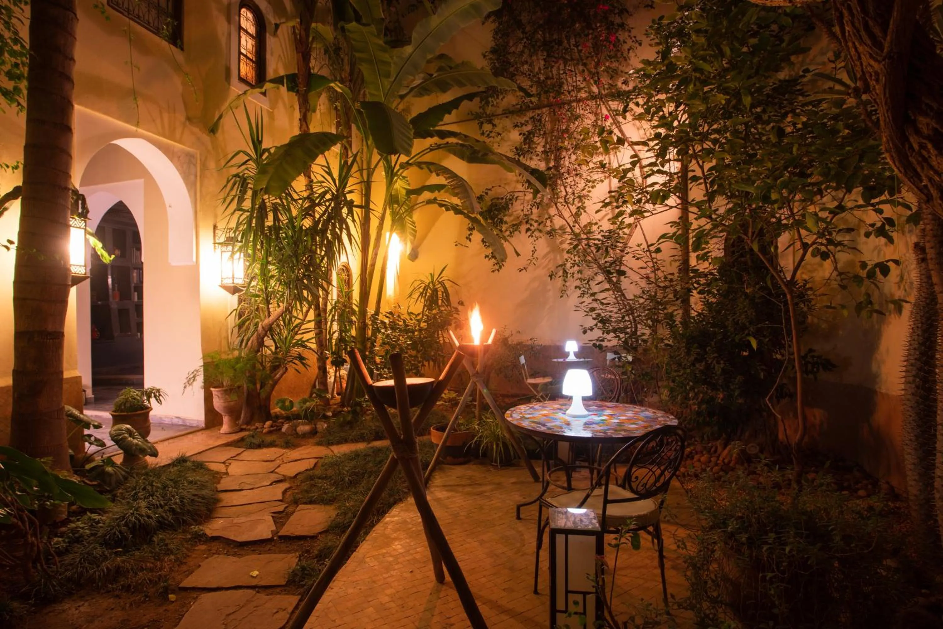 Garden in Riad Hizad