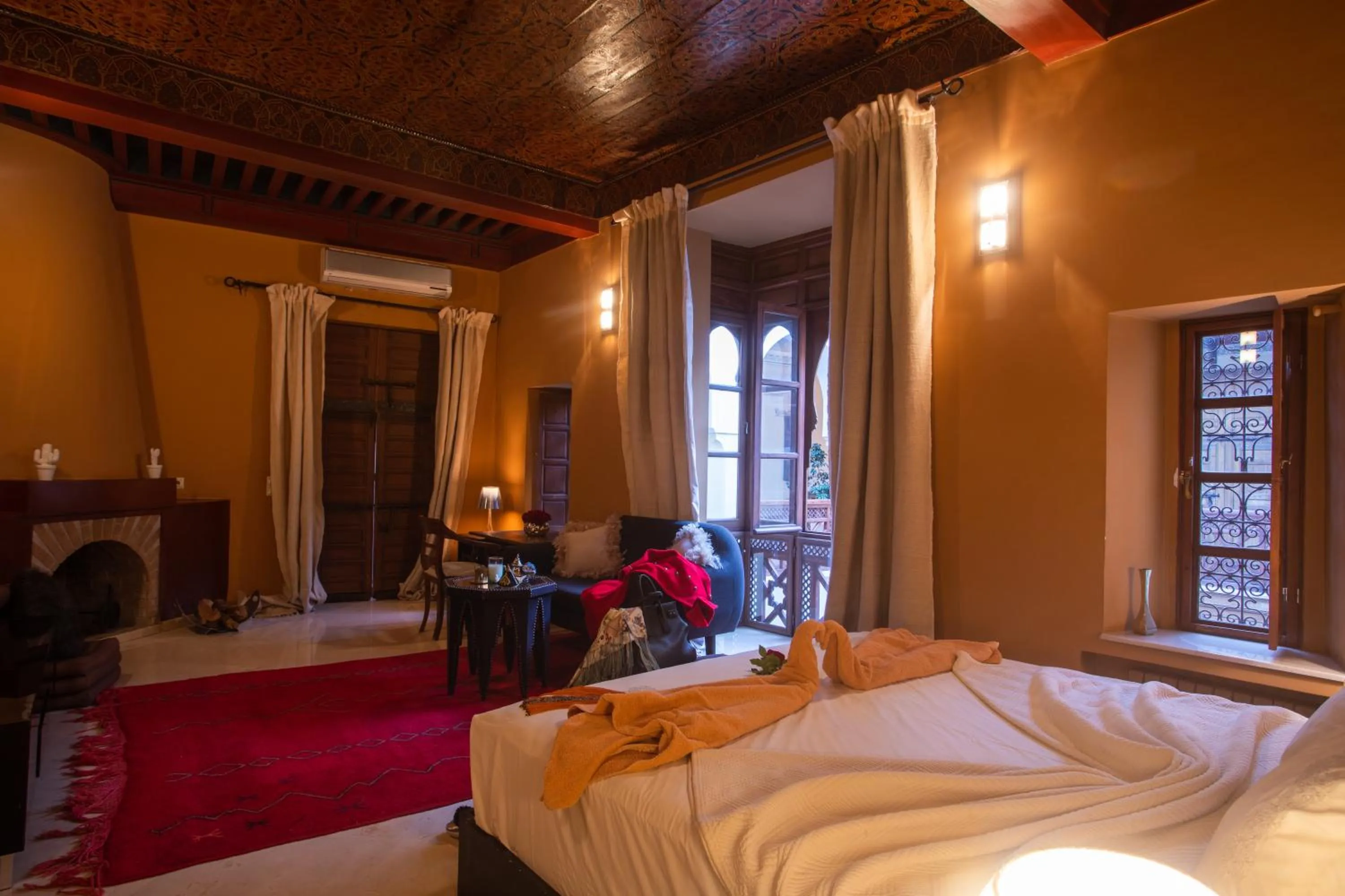 Bedroom, Bed in Riad Hizad