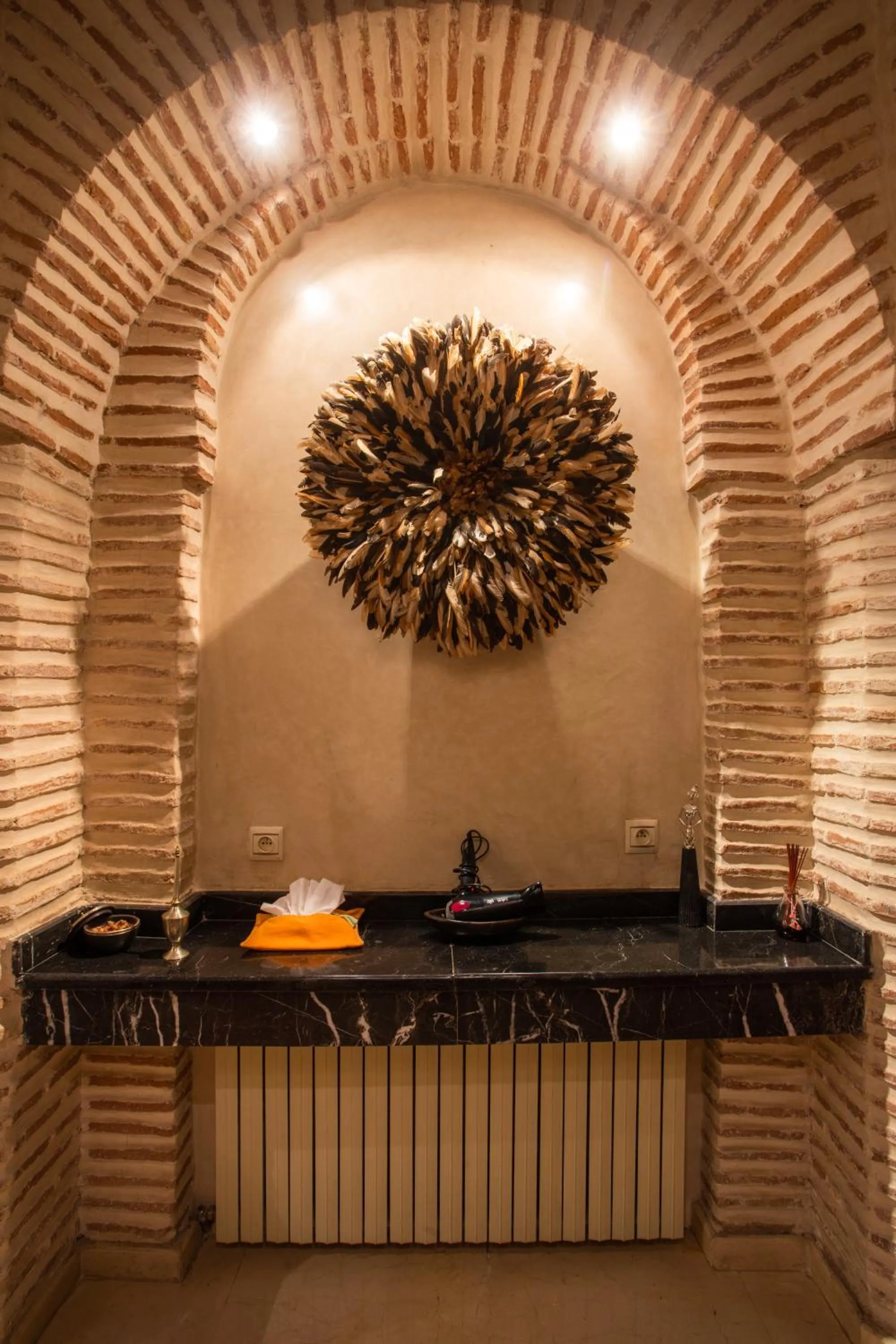 Decorative detail in Riad Hizad