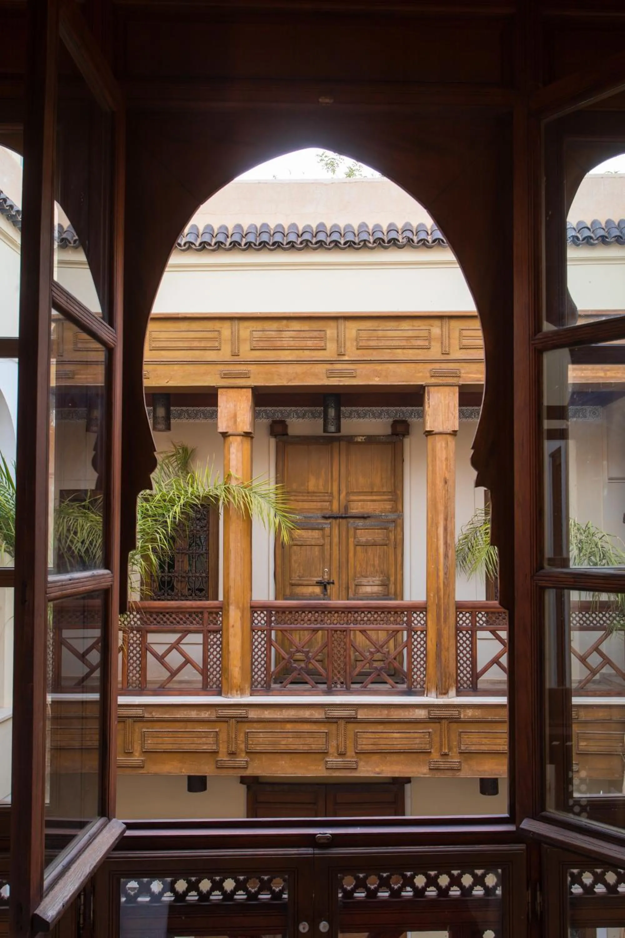 Decorative detail in Riad Hizad