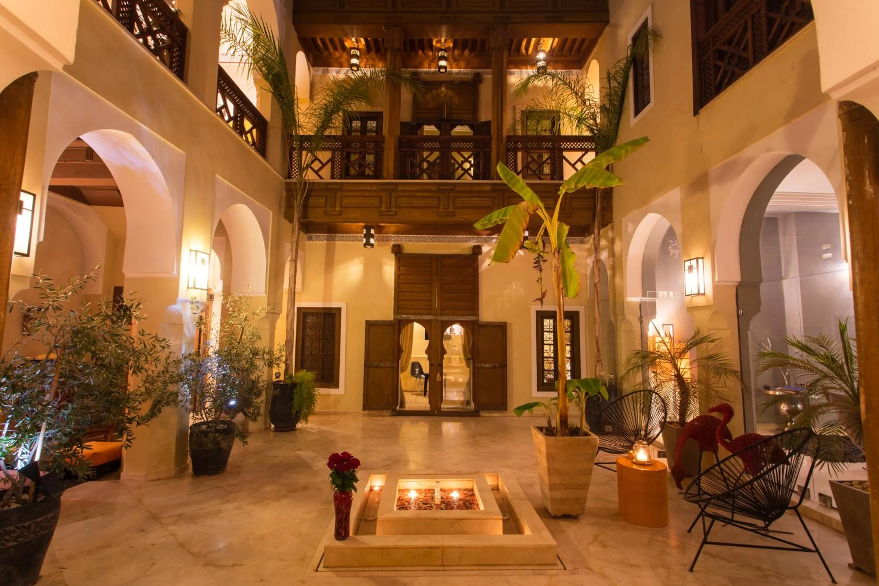 Patio in Riad Hizad