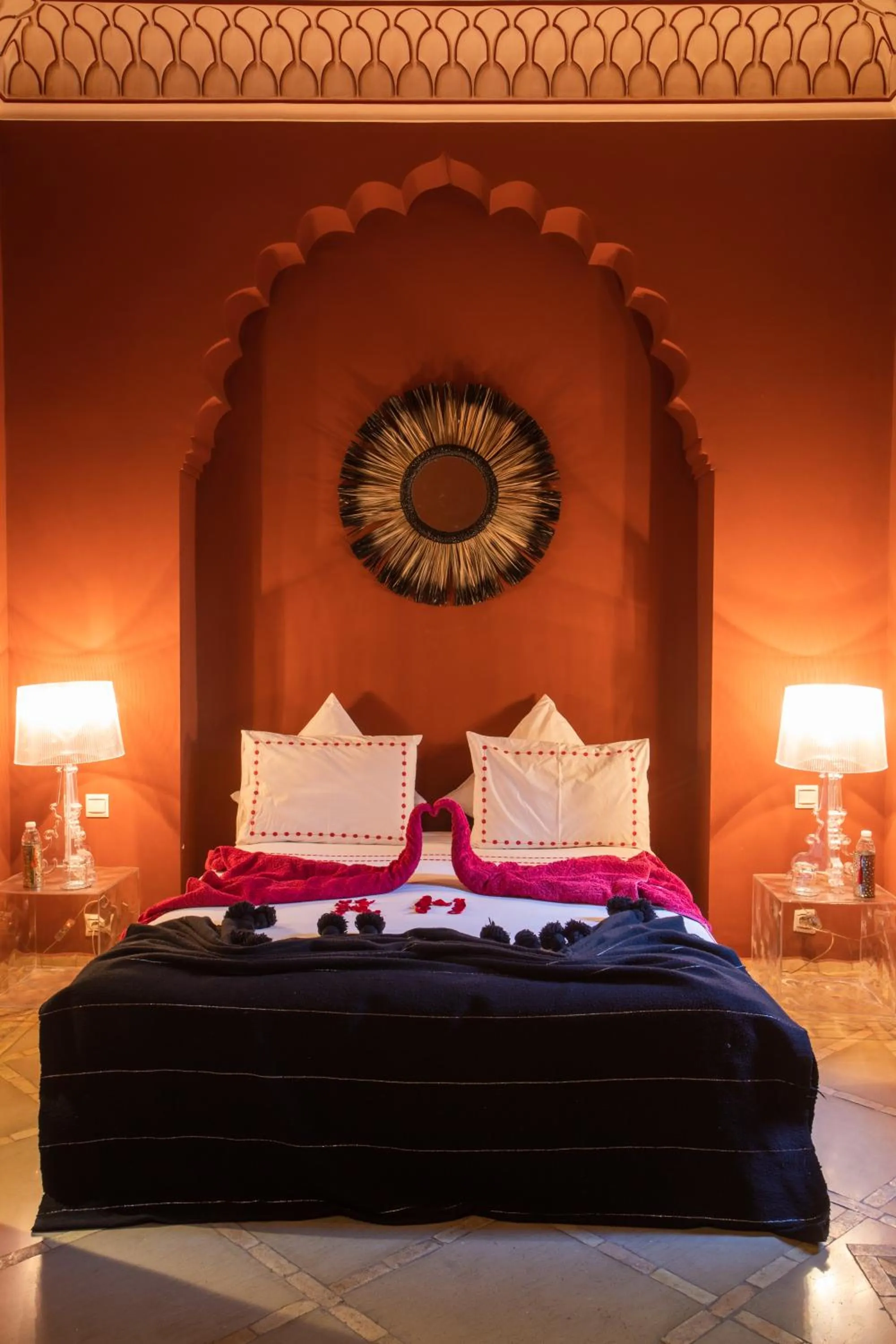 Bed in Riad Hizad