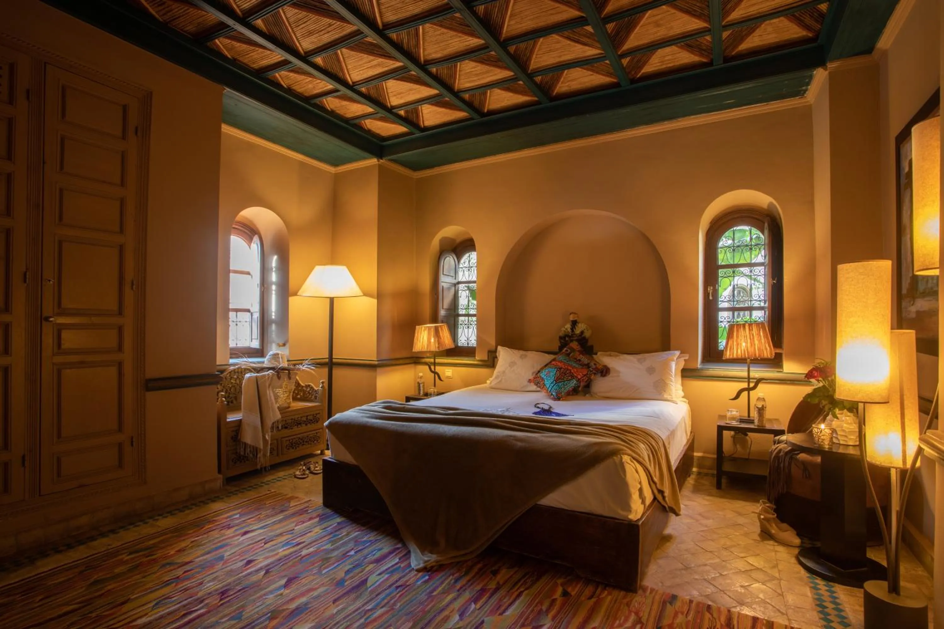 Bedroom, Bed in Riad Hizad