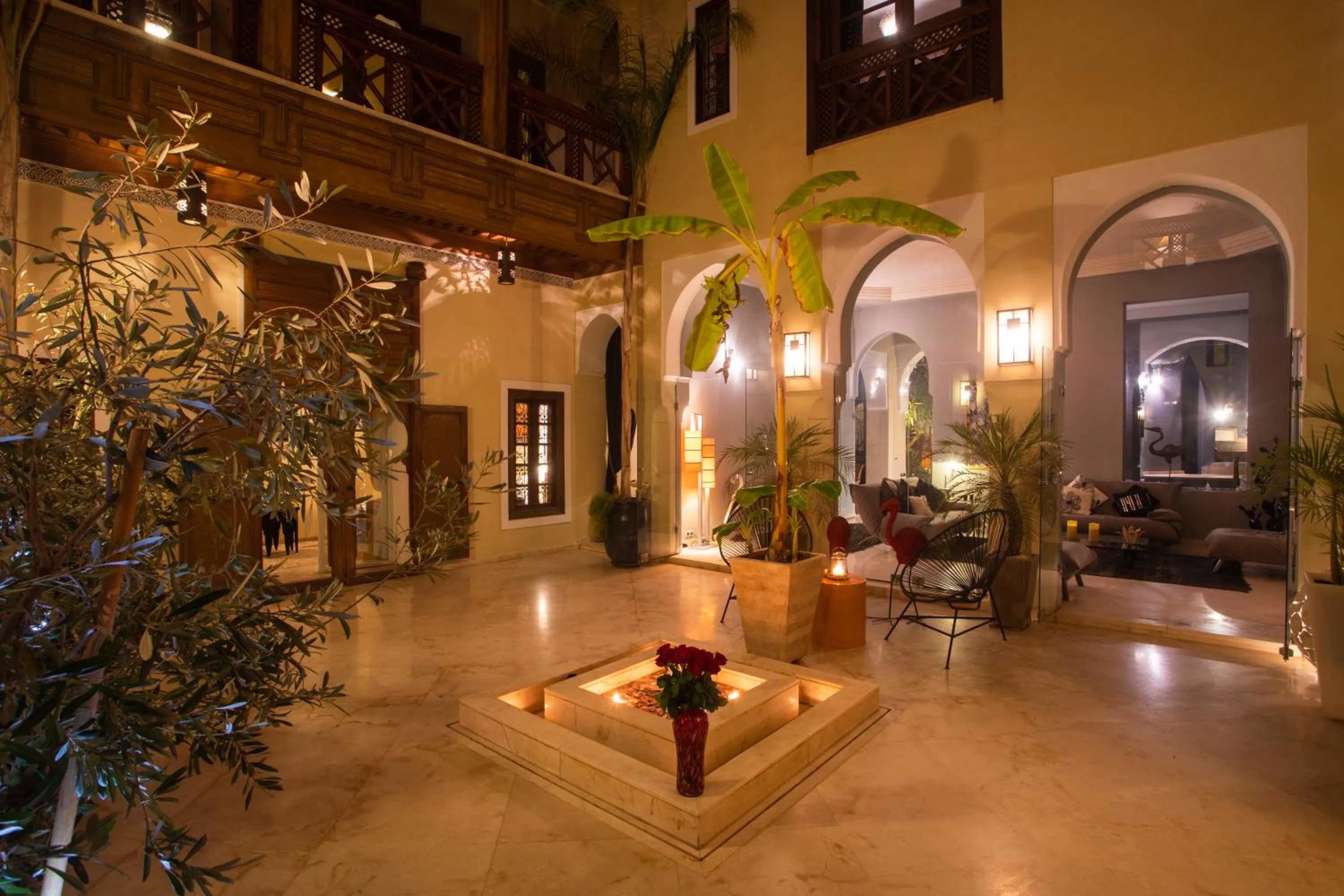 Patio in Riad Hizad