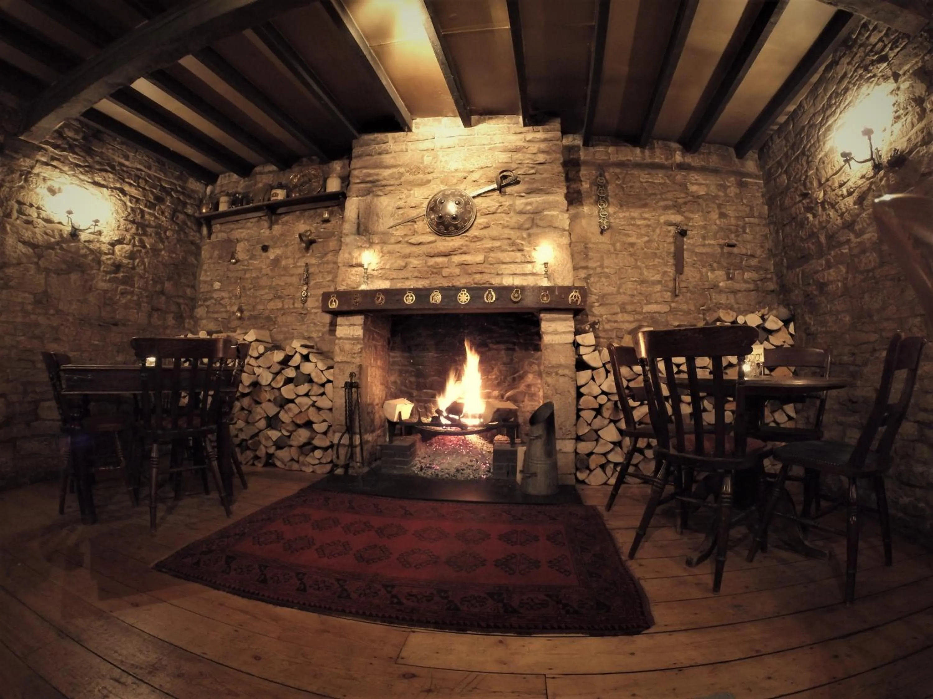 Dining area in The Crown Inn