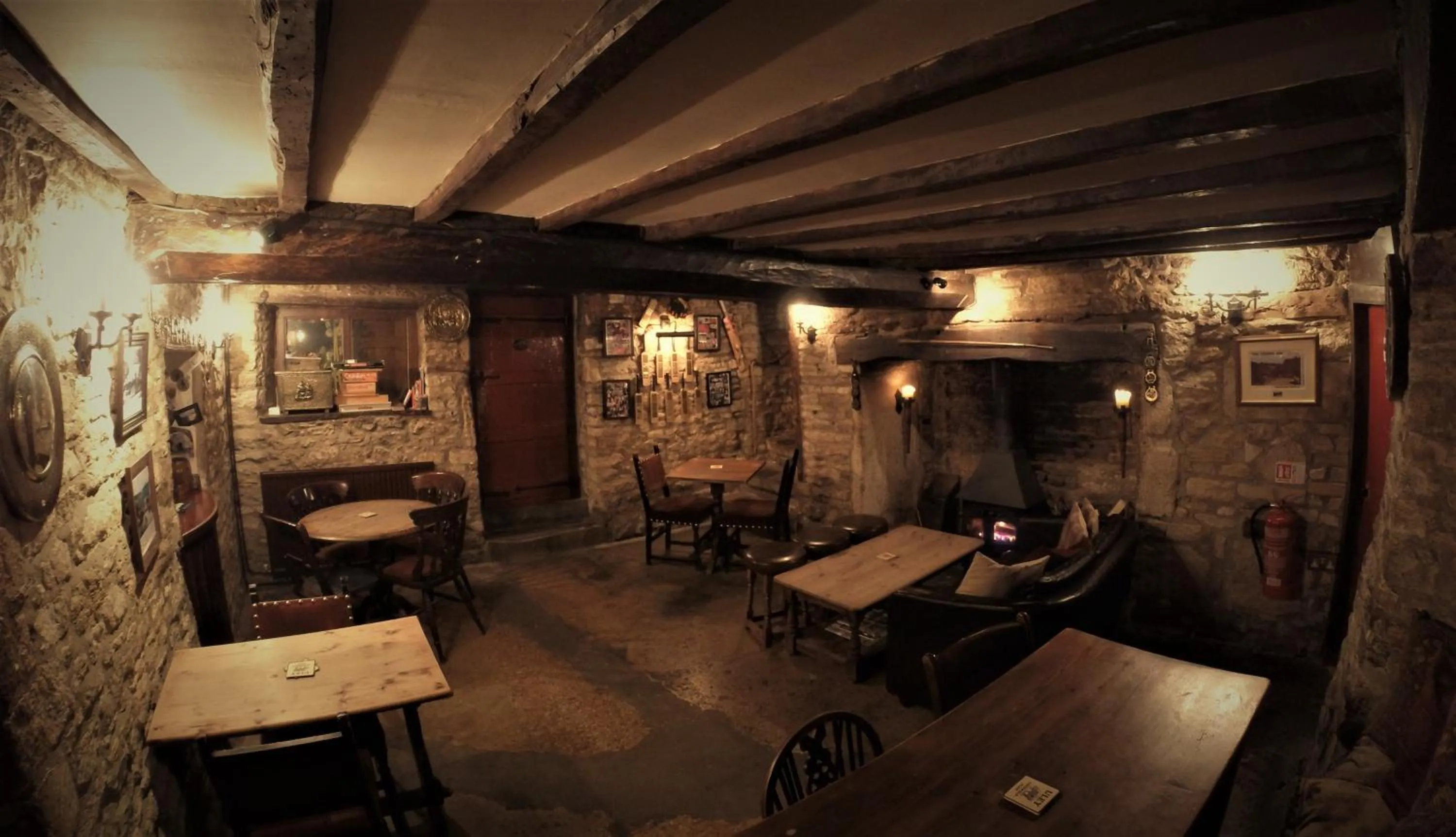 Dining area in The Crown Inn