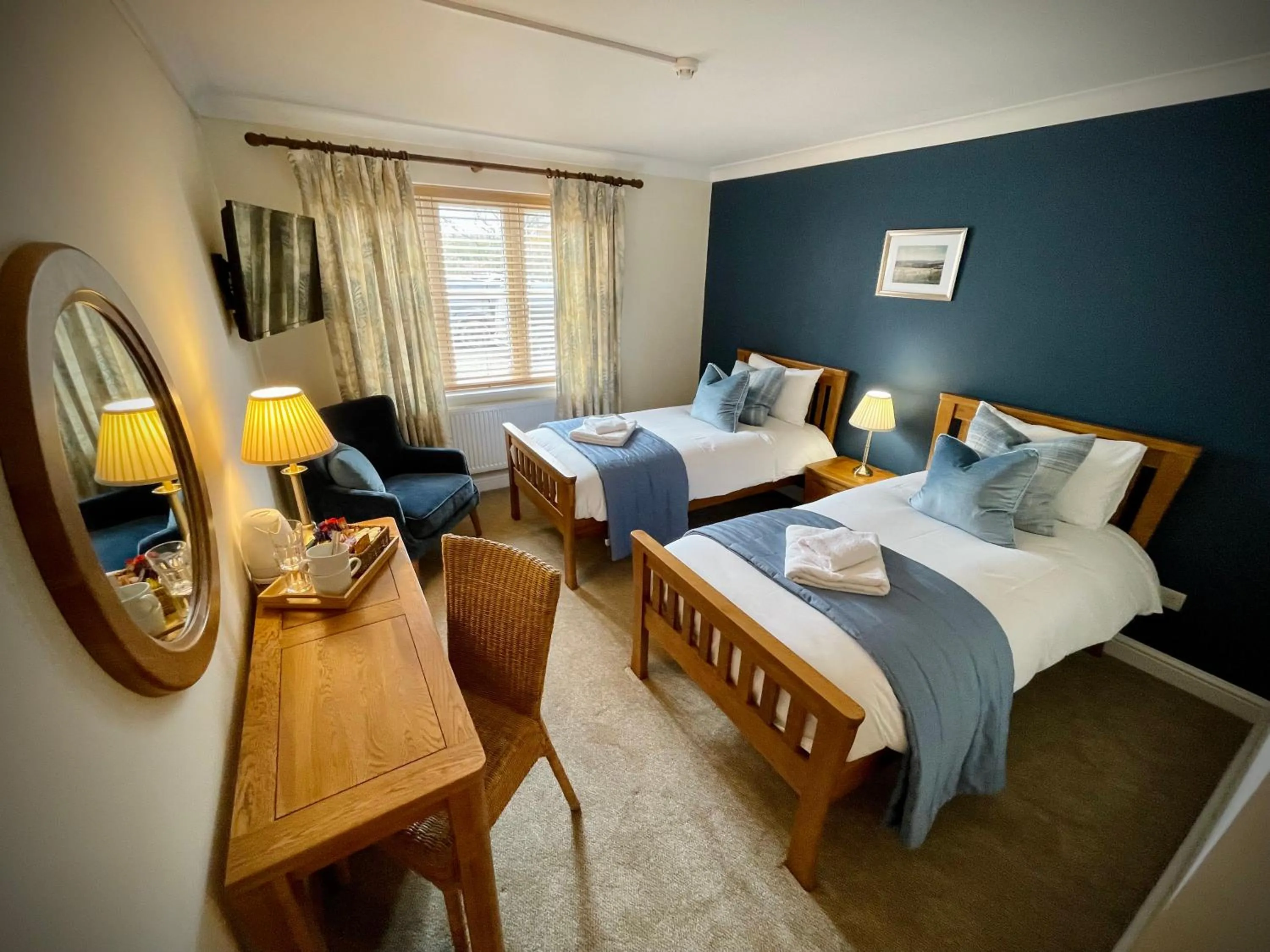 Bed in The Crown Inn