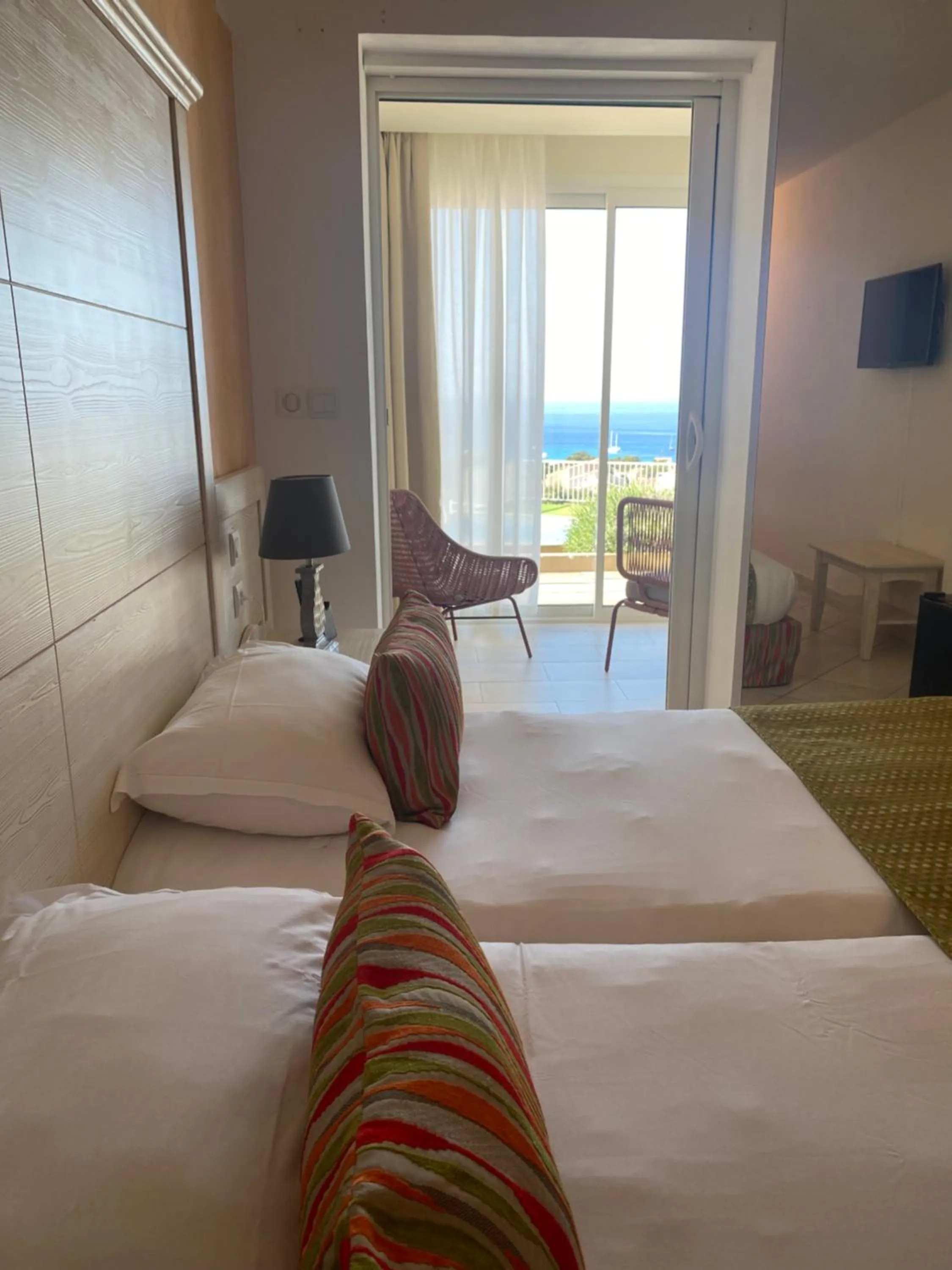 Bed in Hôtel Funtana Marina