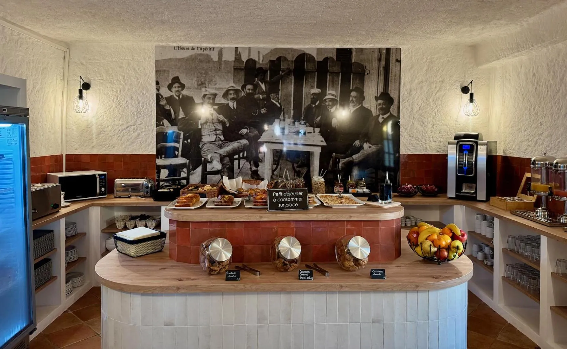 Breakfast in Hôtel Casa Rossa & Spa