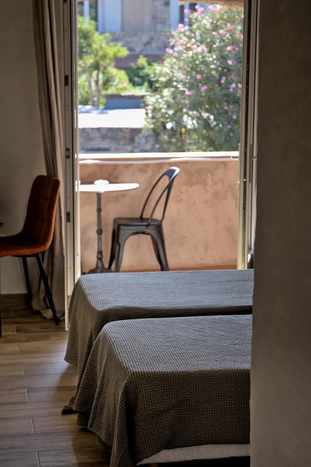 Bed in Hôtel Casa Rossa & Spa