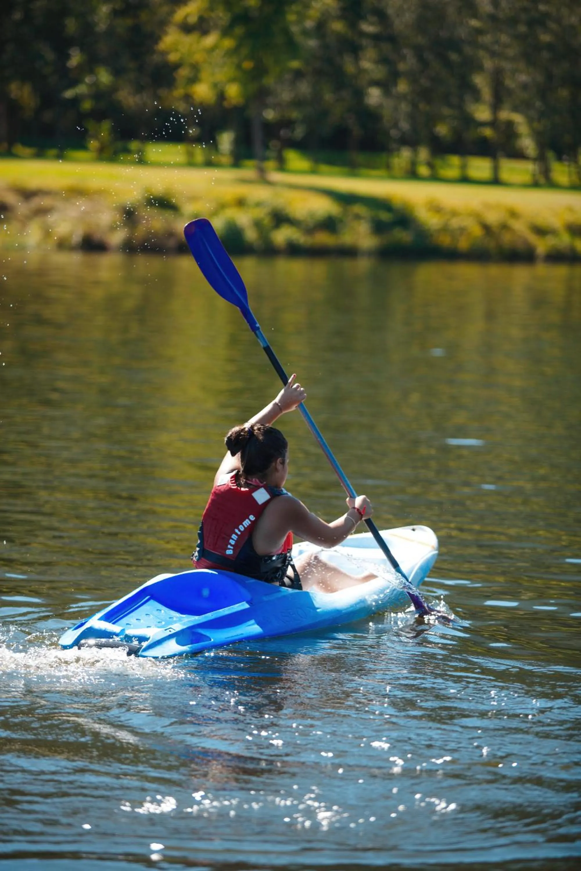 Canoeing in Camping Base de Loisirs du Lac de la Moselotte
