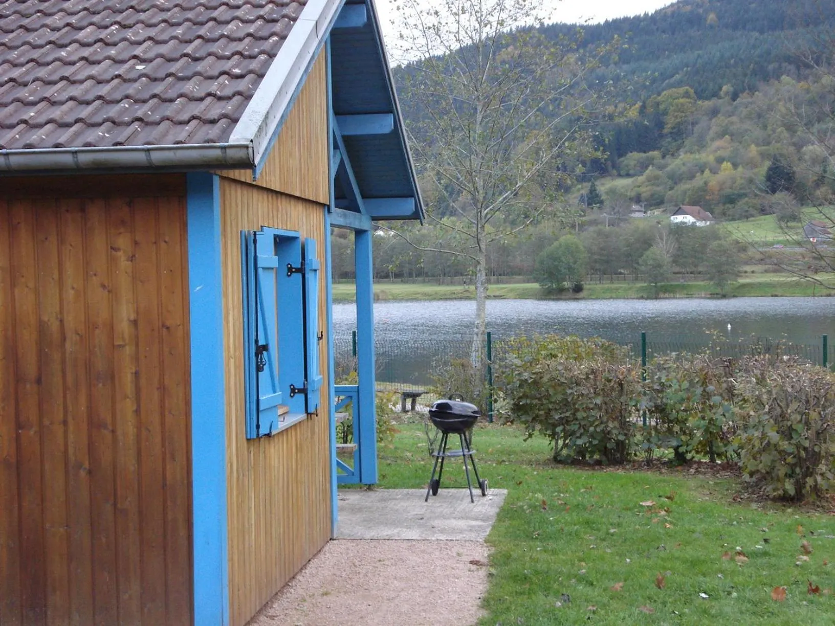 Lake view in Camping Base de Loisirs du Lac de la Moselotte