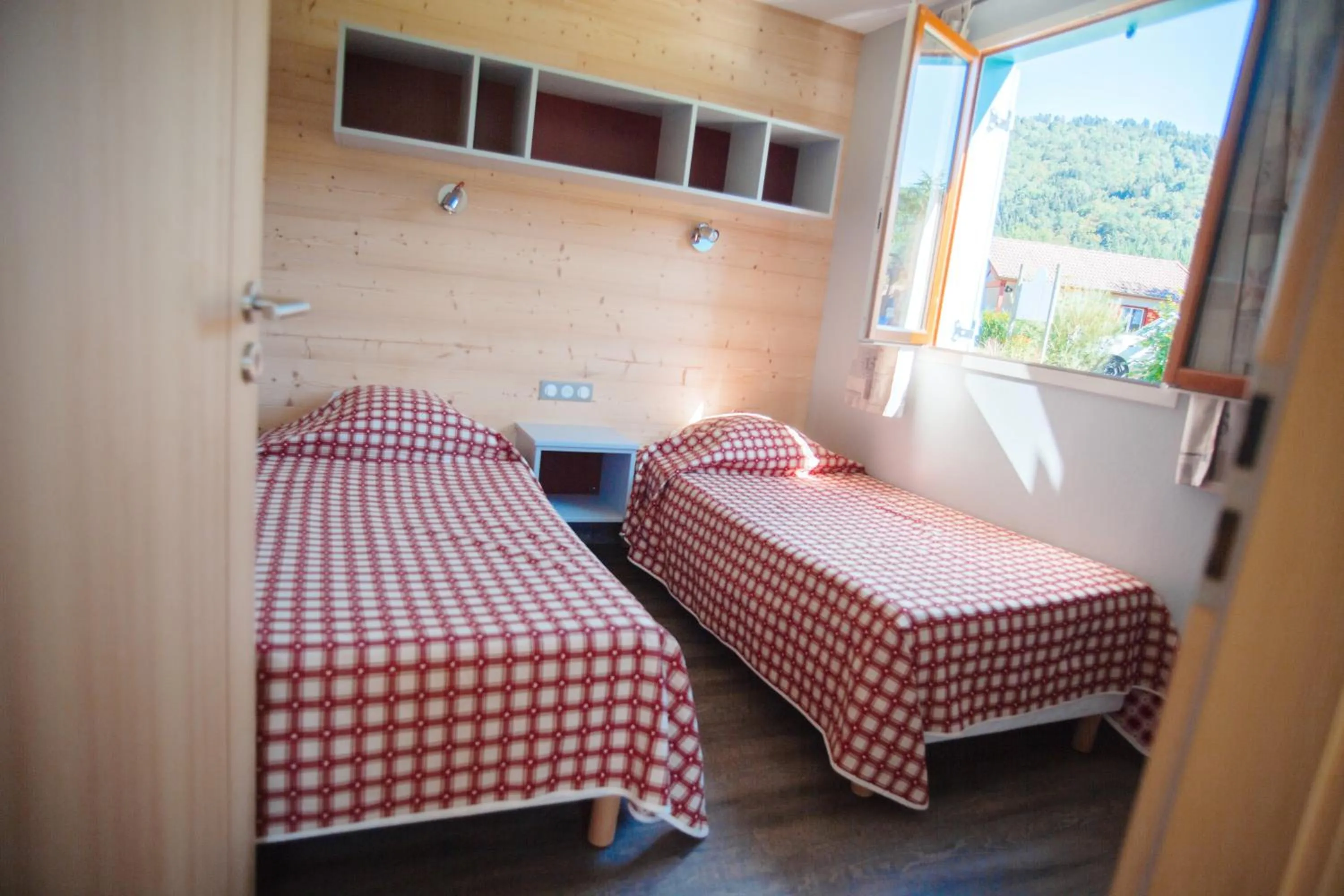 Bed in Camping Base de Loisirs du Lac de la Moselotte