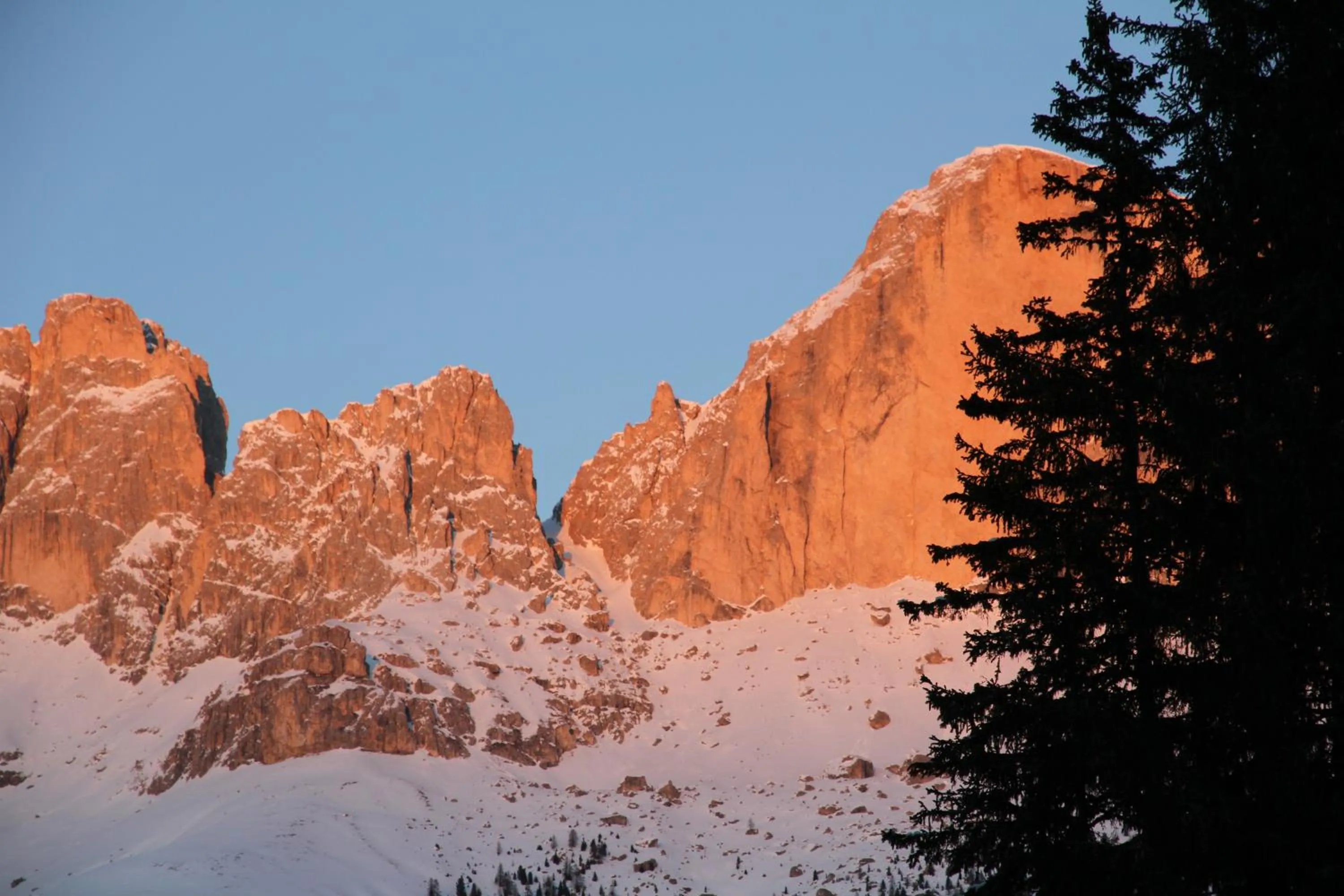 Mountain view in Residence Chris Appart