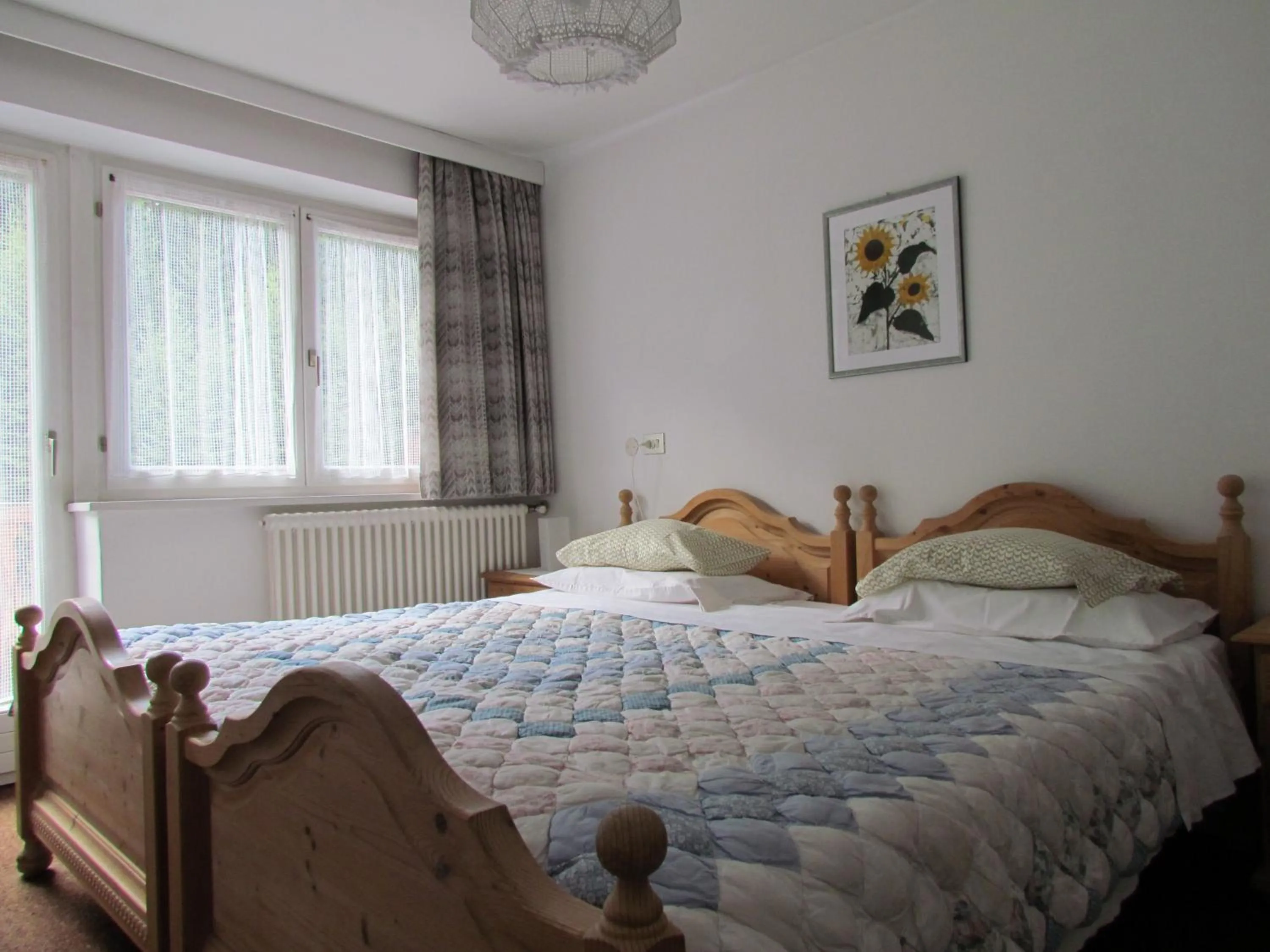 Bedroom, Bed in Residence Chris Appart