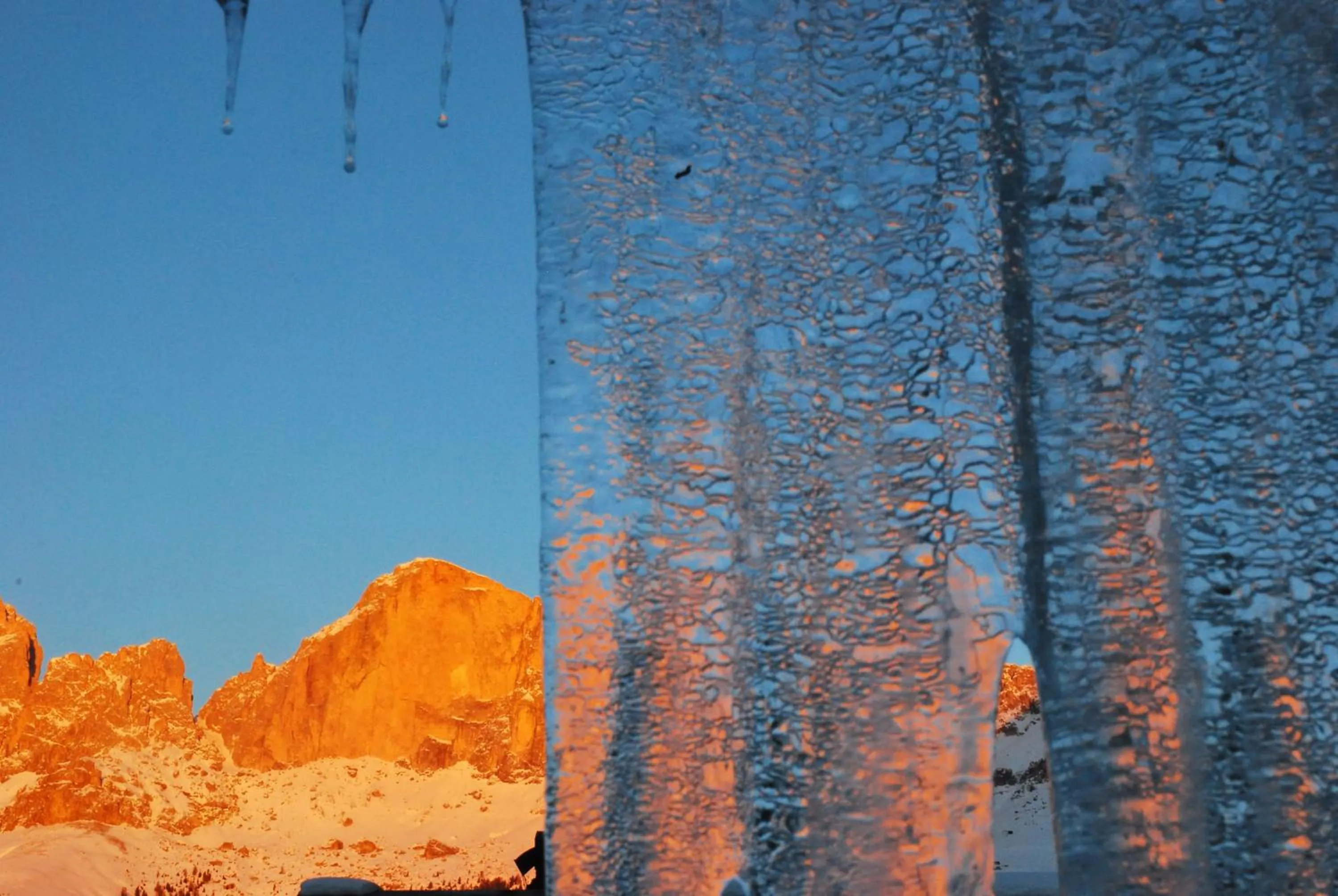 Mountain view in Residence Chris Appart