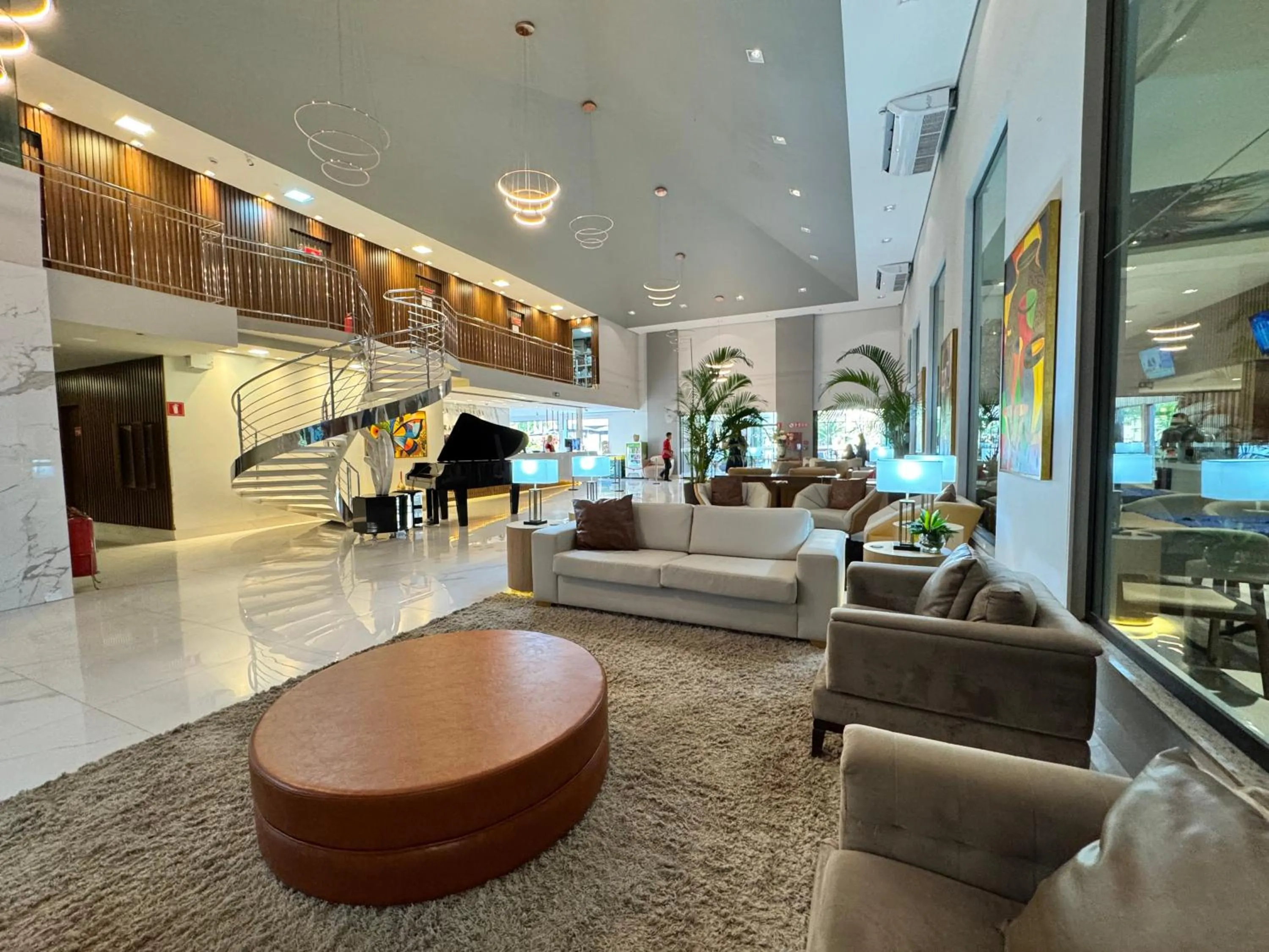 Lobby or reception in Hotel Girassol Plaza