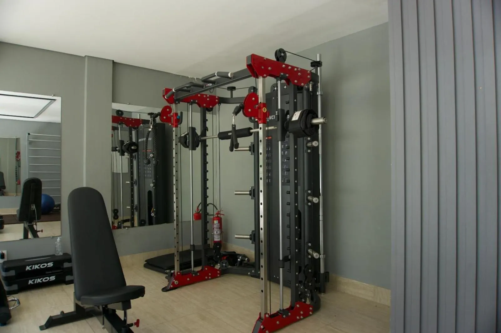 Fitness centre/facilities in Hotel Girassol Plaza