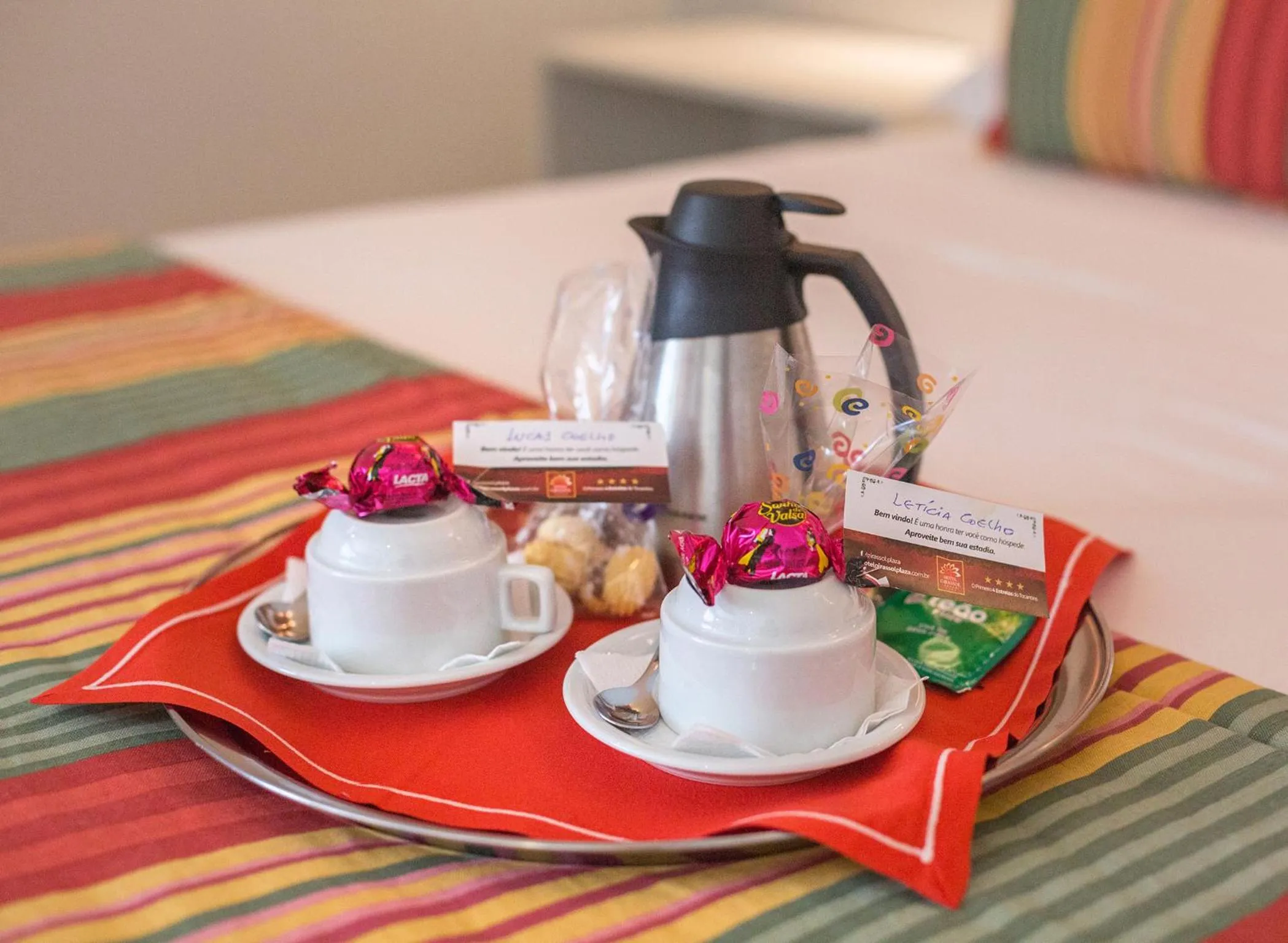 Coffee/tea facilities in Hotel Girassol Plaza