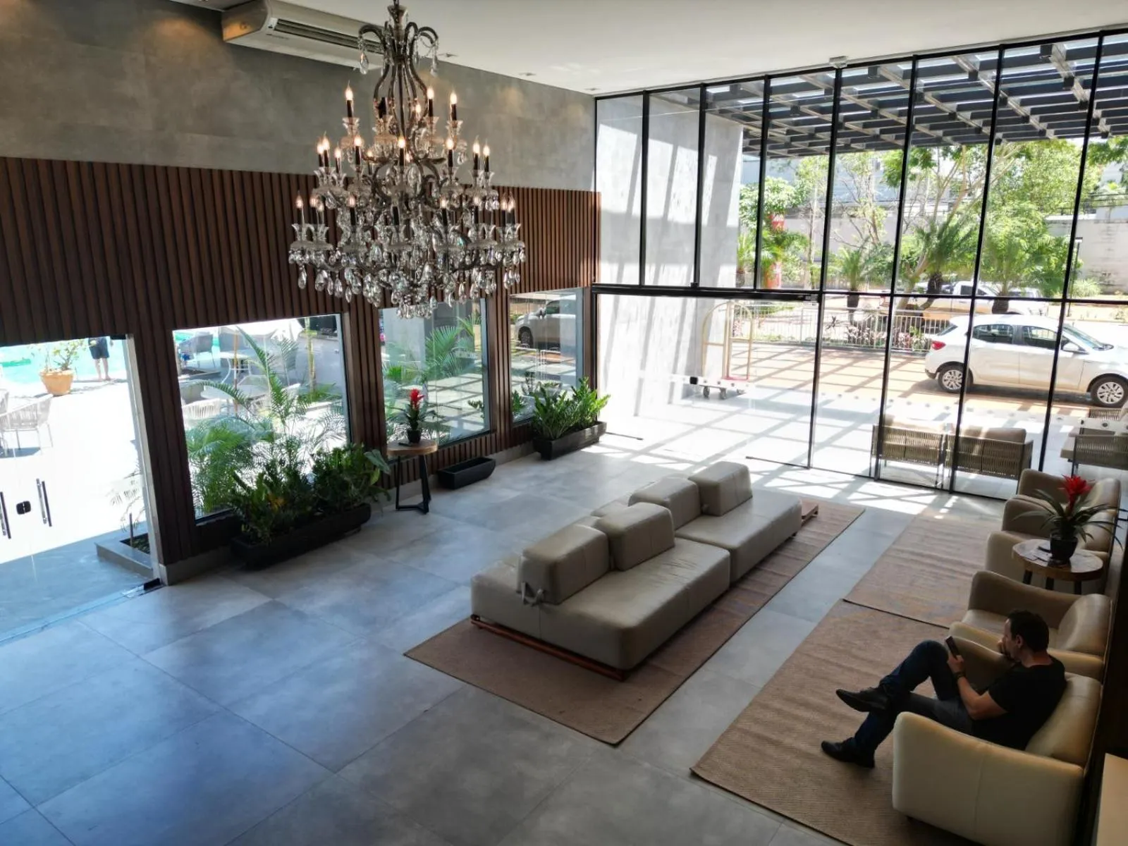 Lobby or reception in Hotel Girassol Plaza