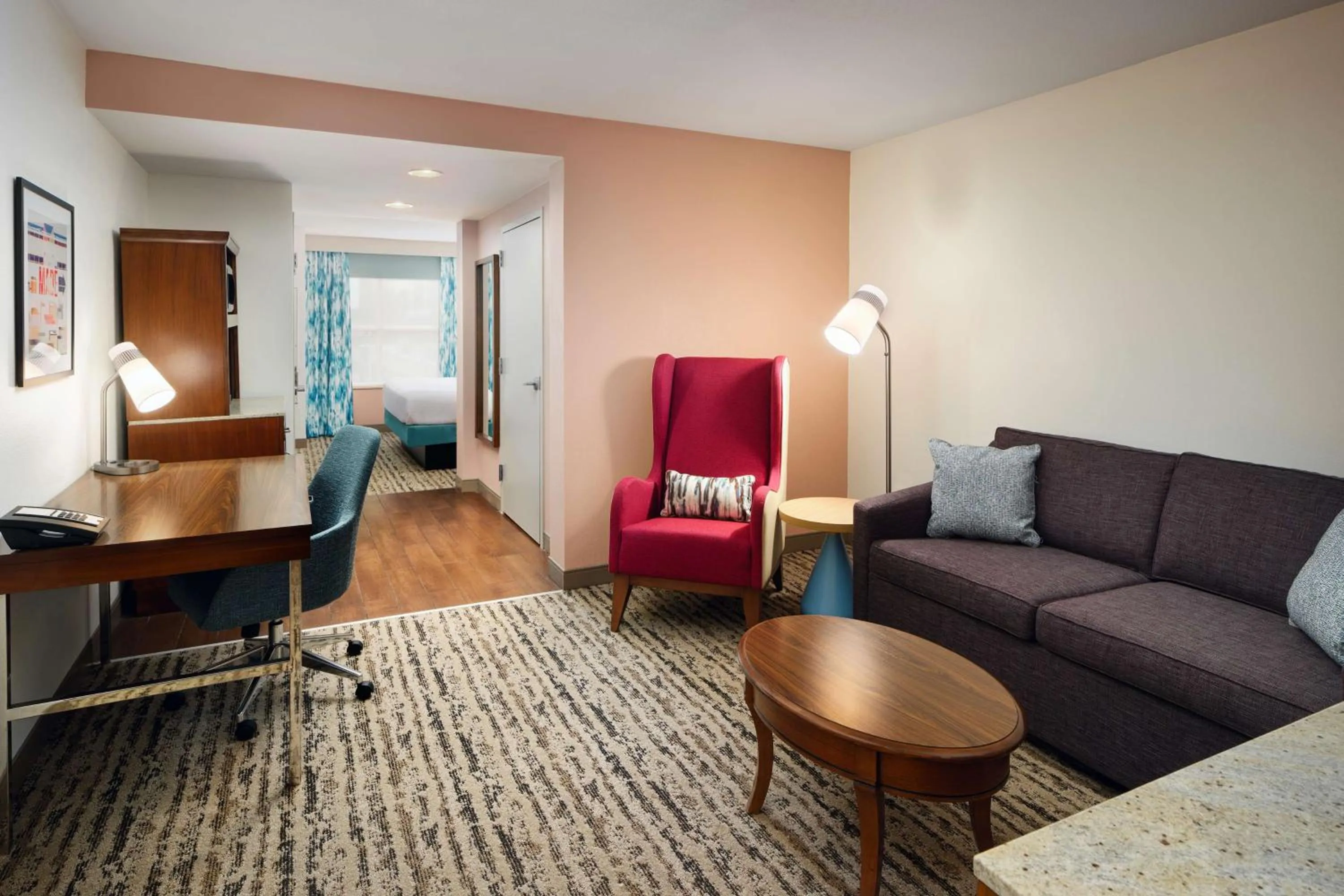 Bedroom in Hilton Garden Inn Atlanta Midtown