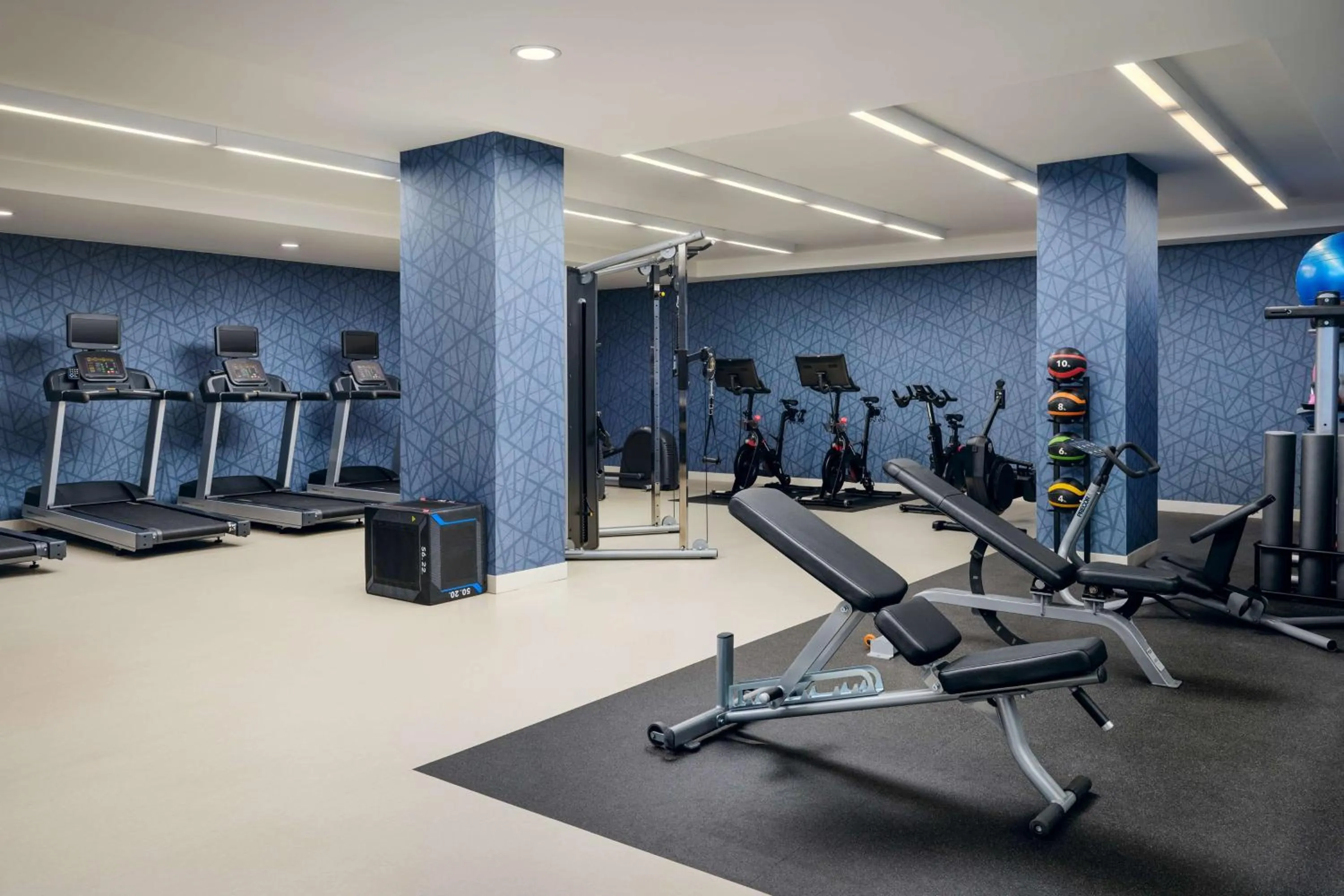Fitness centre/facilities in Hilton Garden Inn Atlanta Midtown