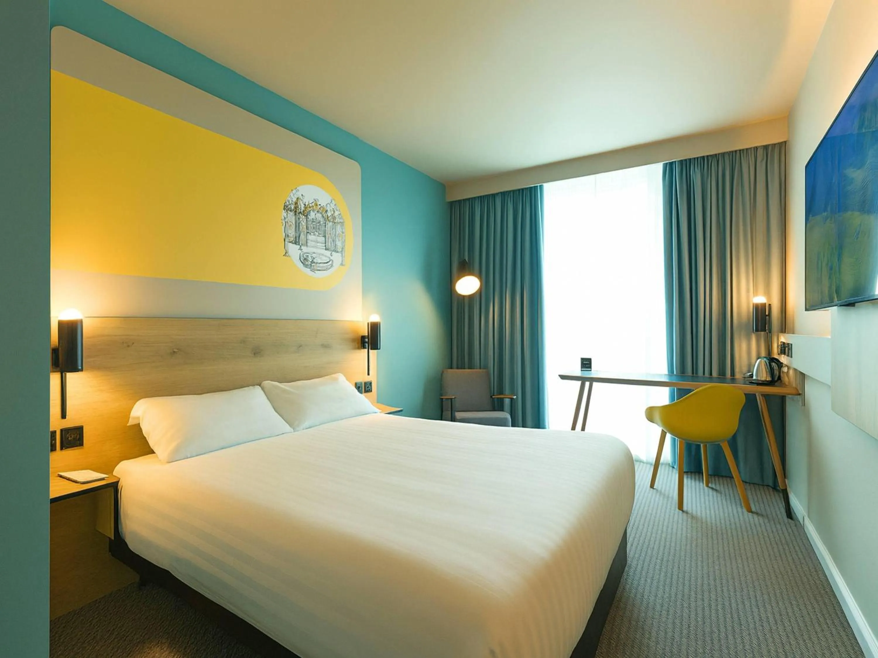 Photo of the whole room, Bed in B&B HOTEL Inverness