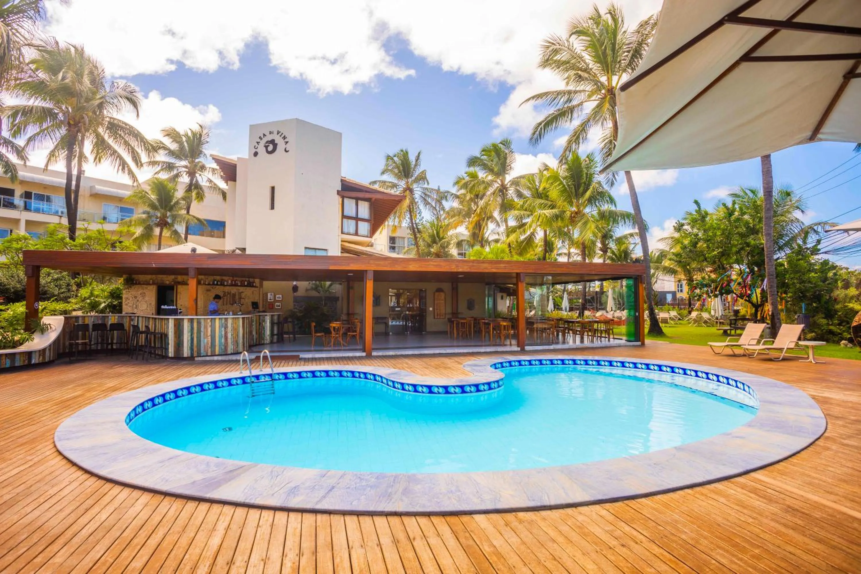 Swimming pool in CASA Di VINA Boutique Hotel