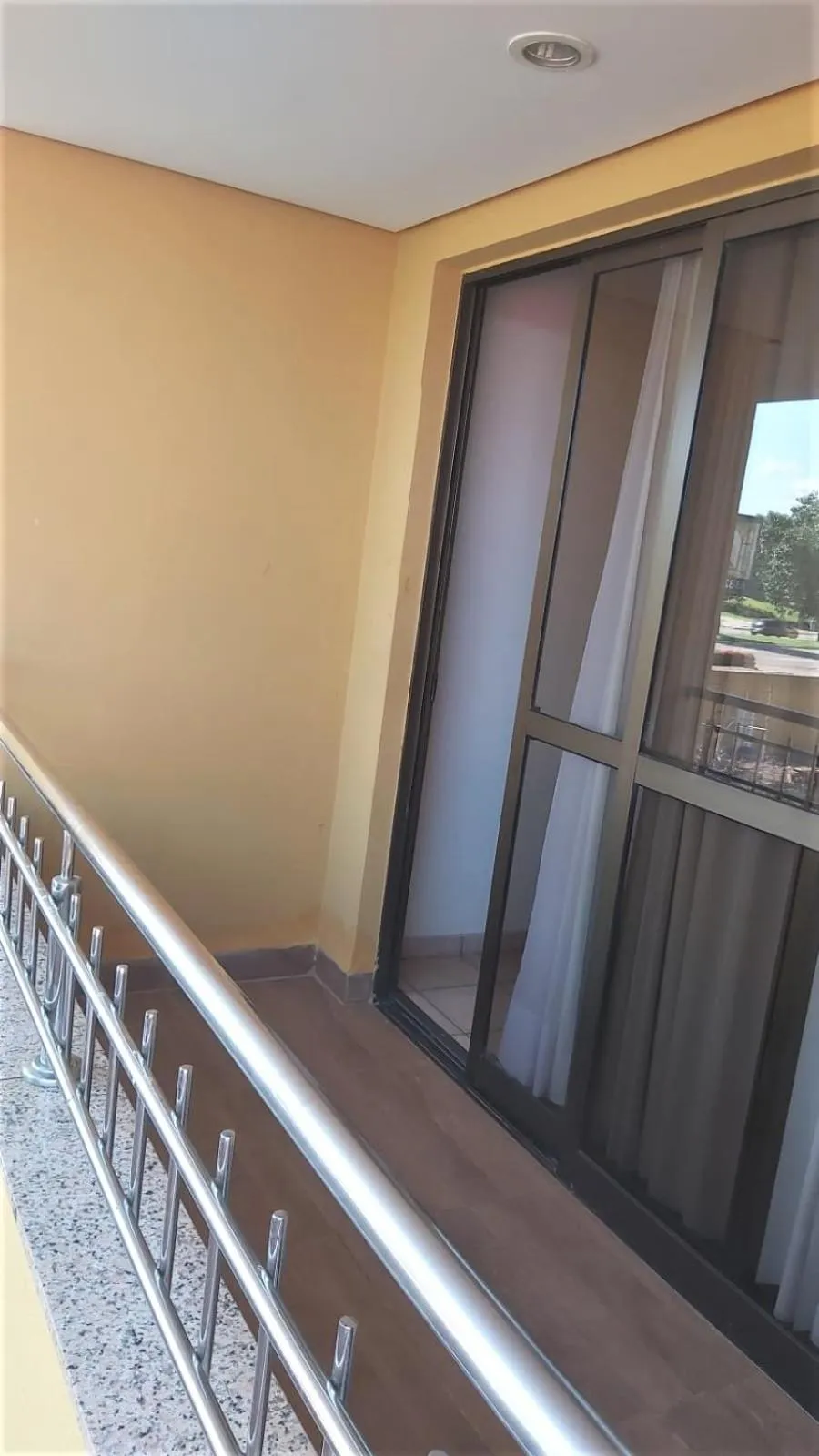 Balcony/Terrace in Pousada dos Girassóis