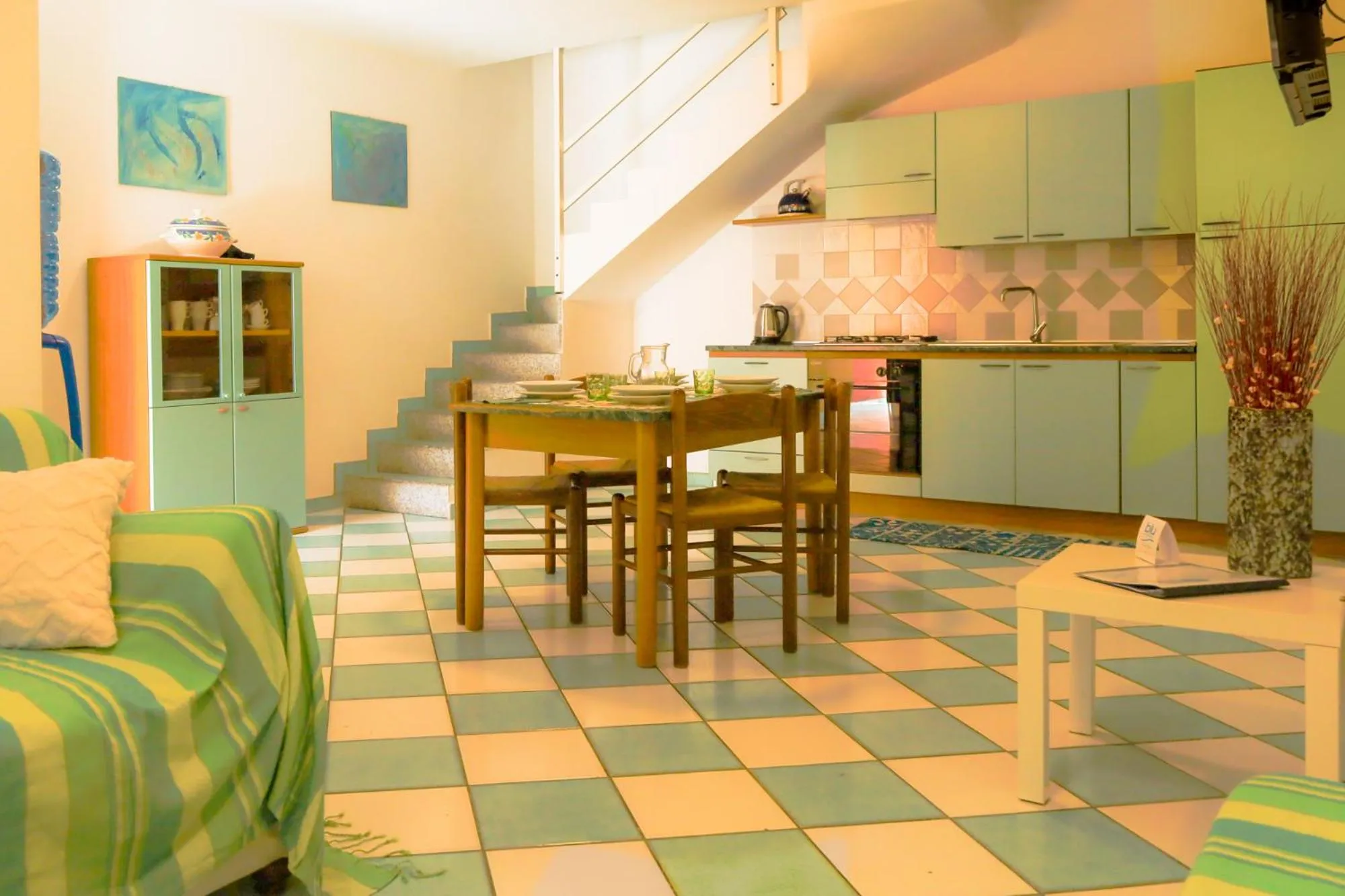 Kitchen or kitchenette in Residence Oasi Anfiteatro