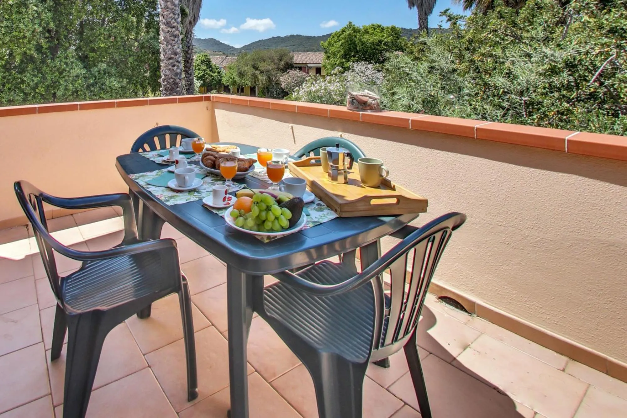 Balcony/Terrace in Residence Oasi Anfiteatro