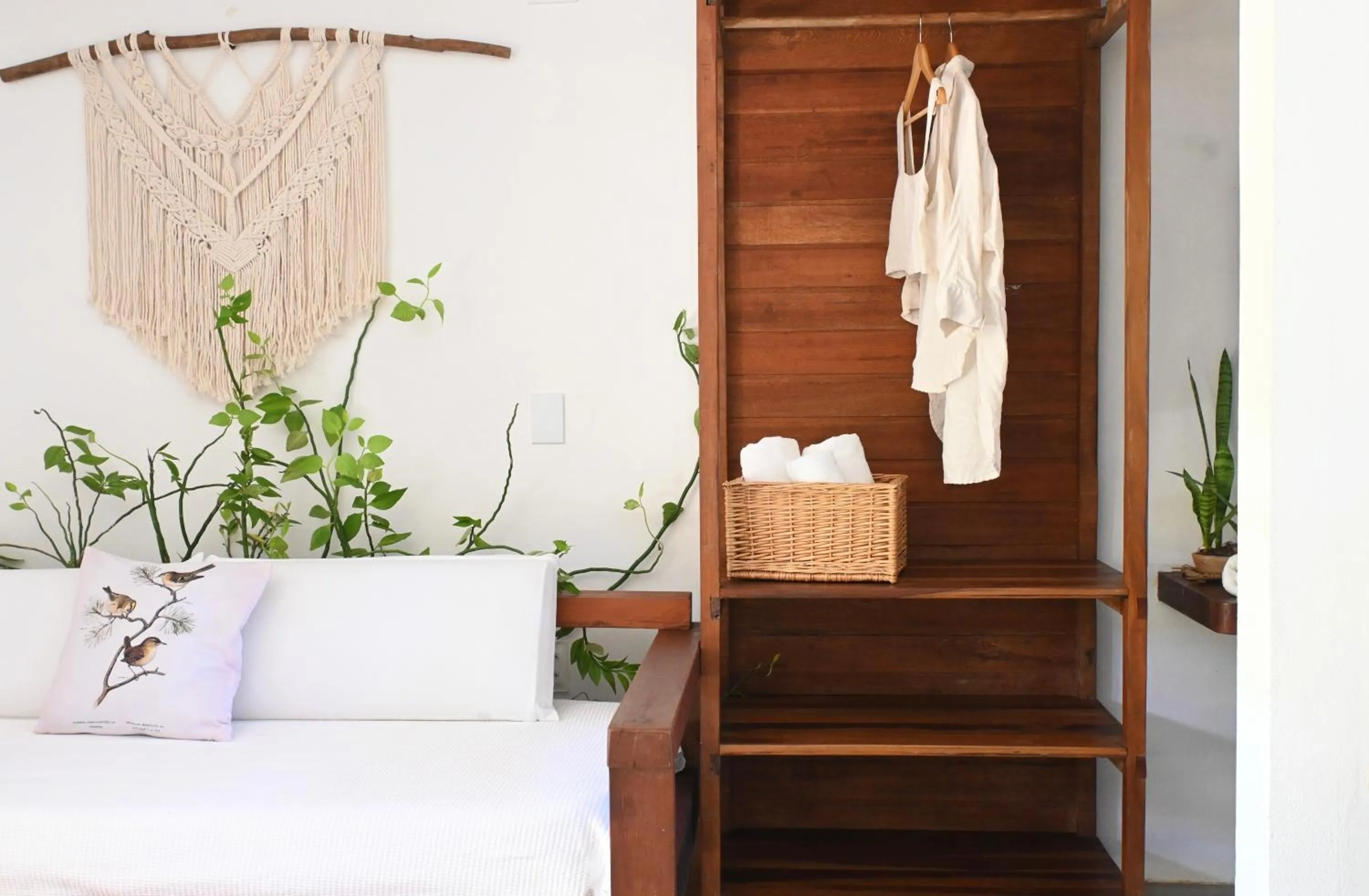 Bedroom, Bed in Pousada Habitat Caraíva