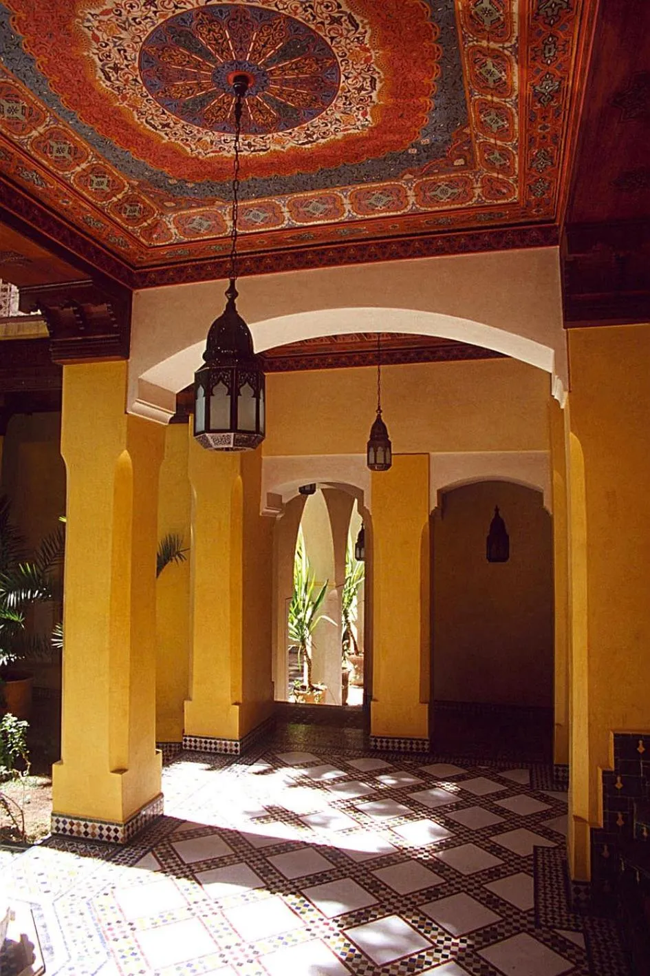 Decorative detail in Riyad Al Moussika