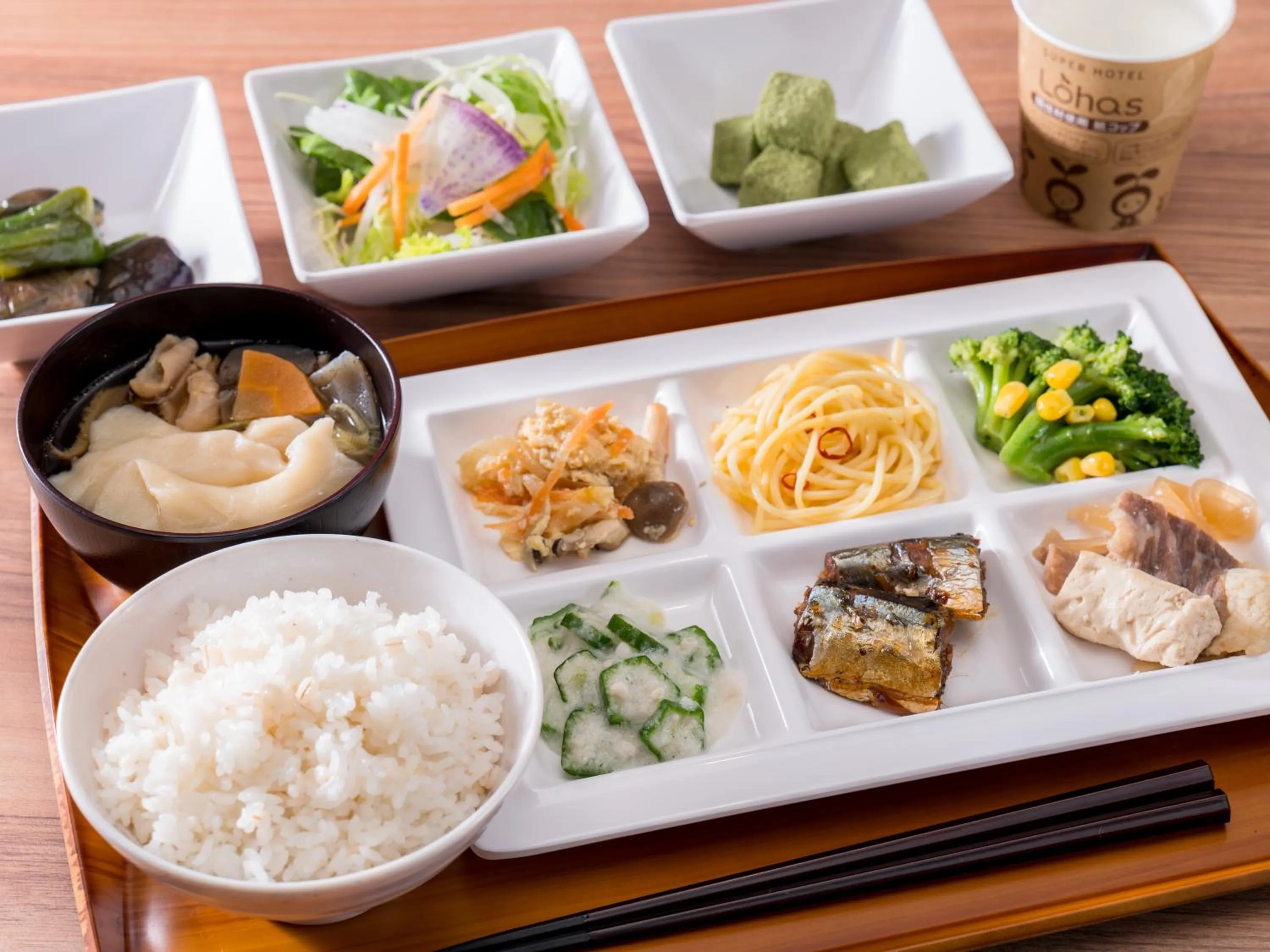 Food in Super Hotel Morioka