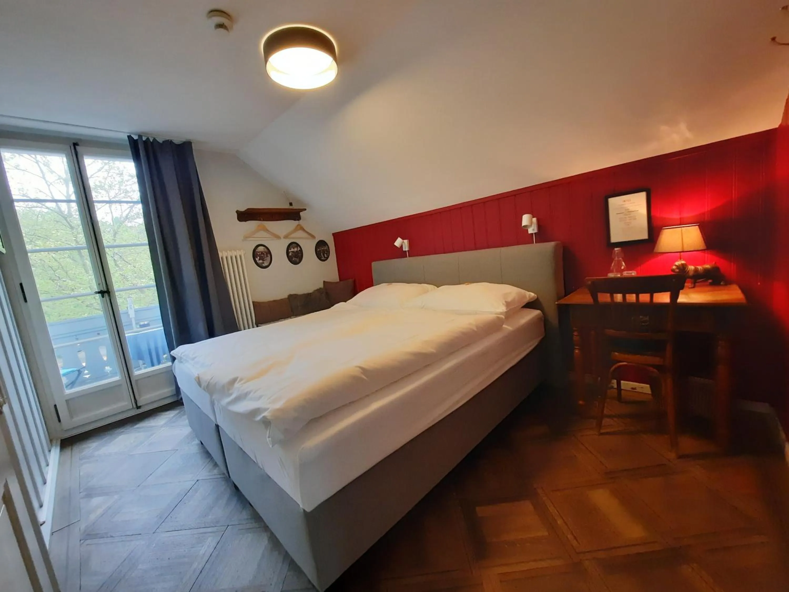 Bed in Hotel Landhaus