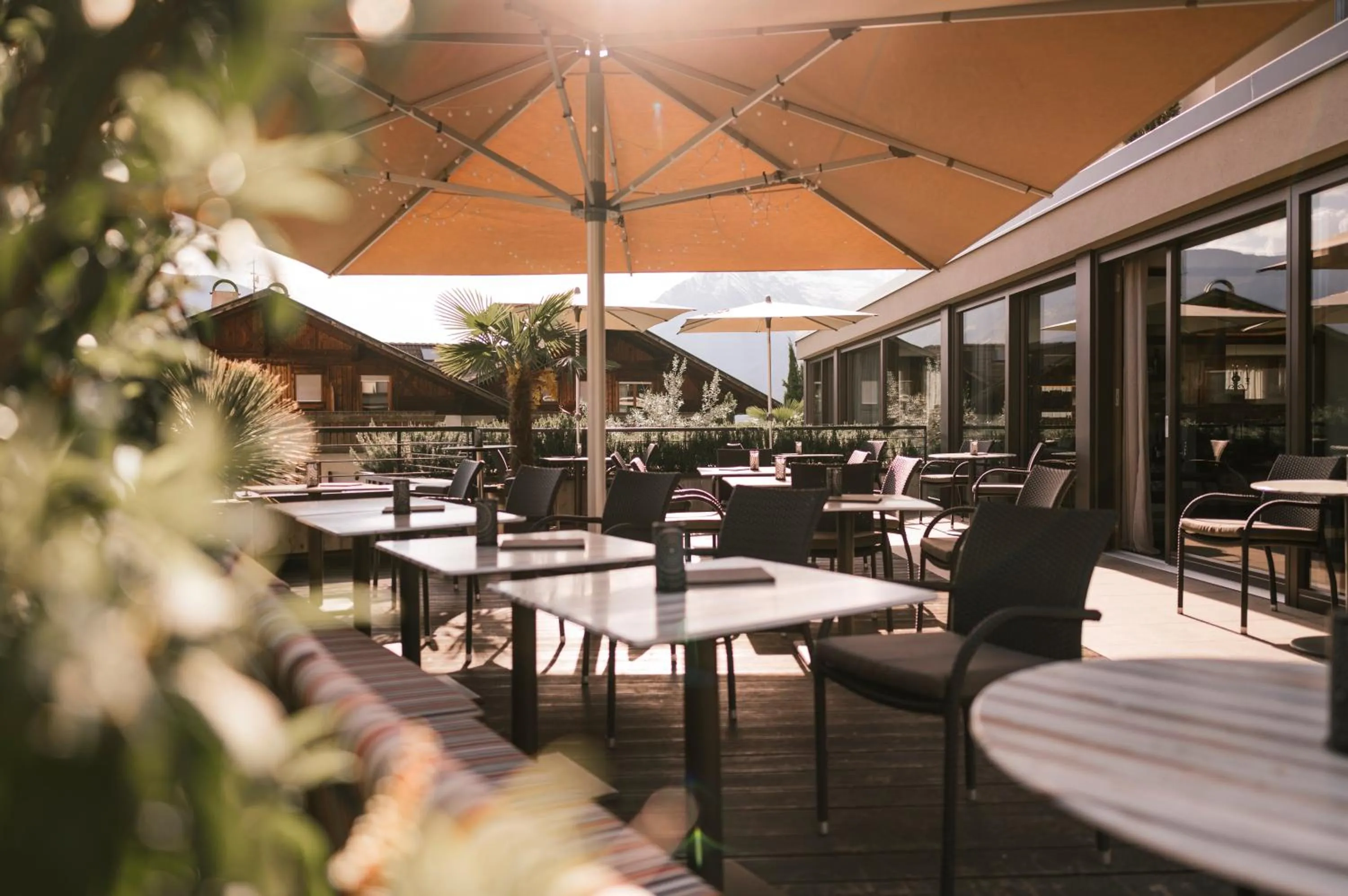 Balcony/Terrace in Hotel - Appartements Schmied Hans