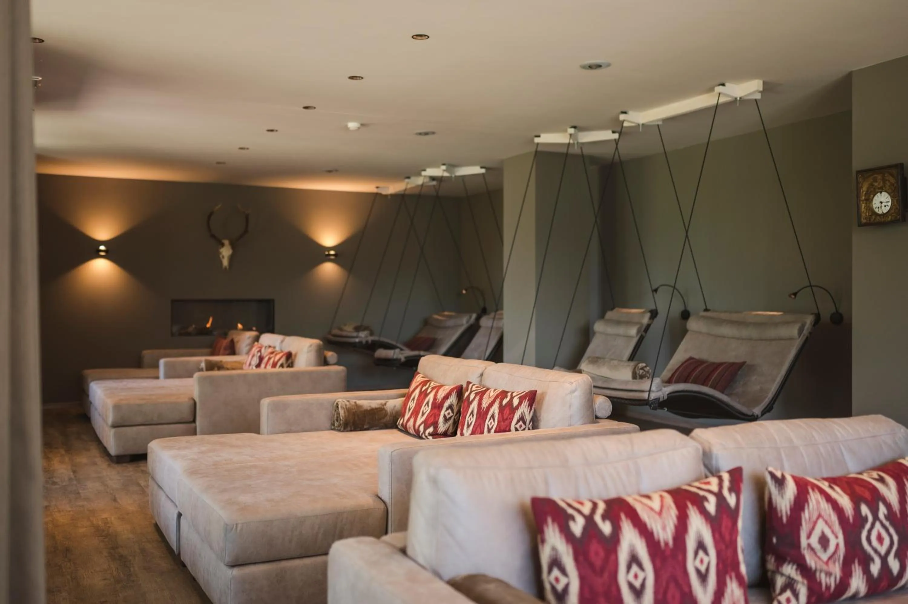 Living room, Bed in Hotel - Appartements Schmied Hans