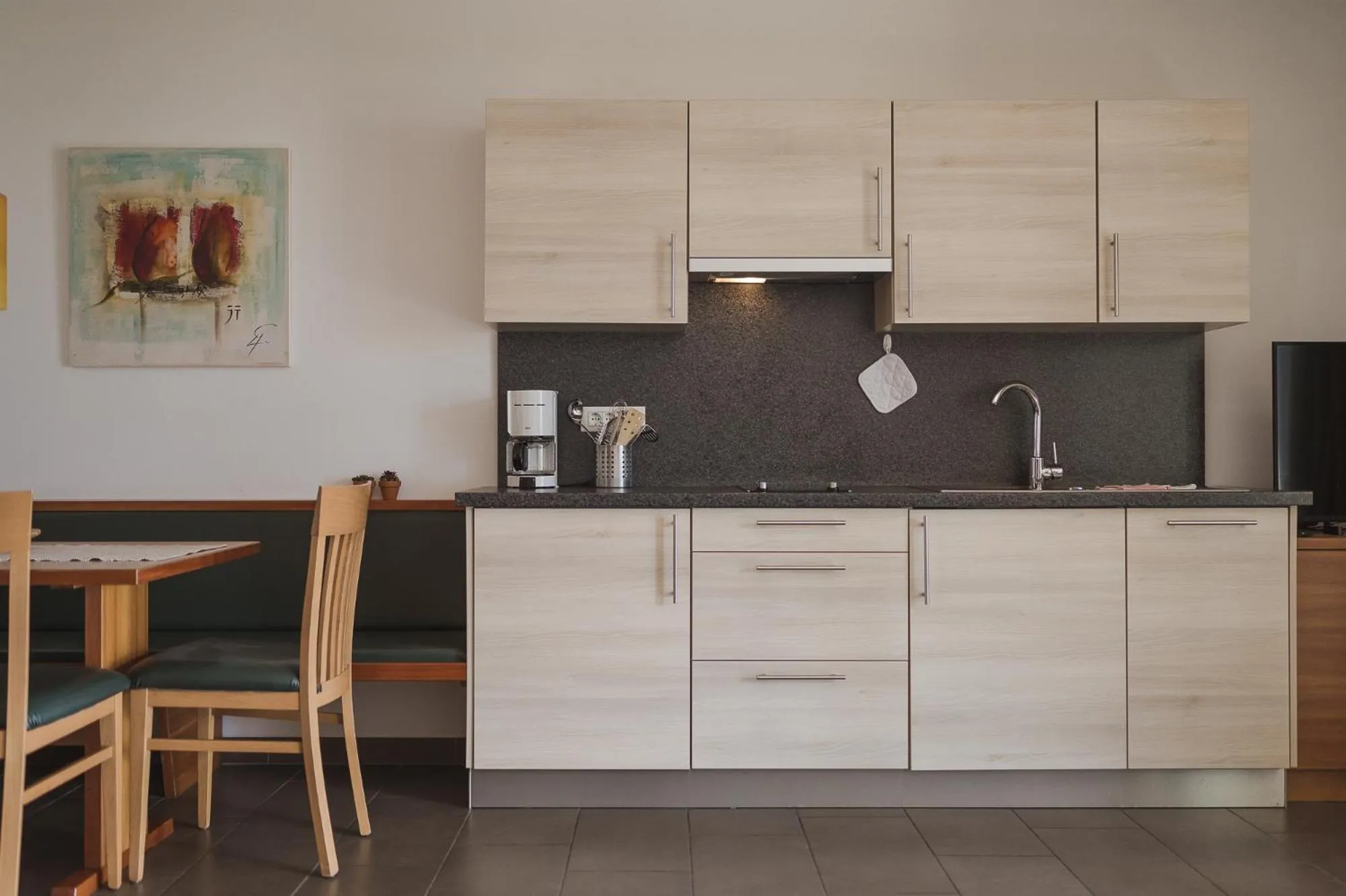 Coffee/tea facilities in Hotel - Appartements Schmied Hans