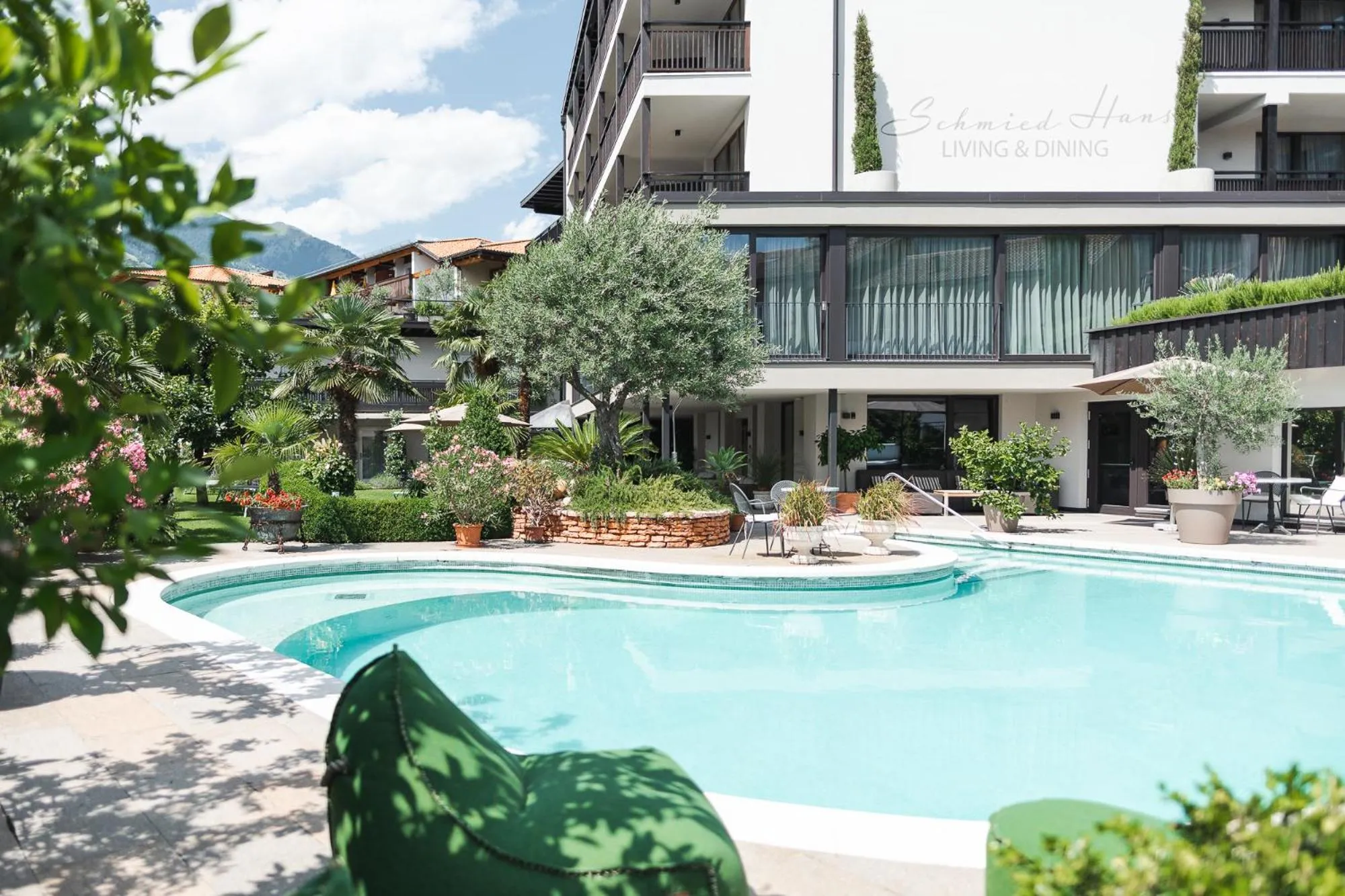 Garden in Hotel - Appartements Schmied Hans