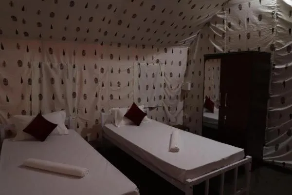 Bedroom, Bed in Kaziranga Eco Camp