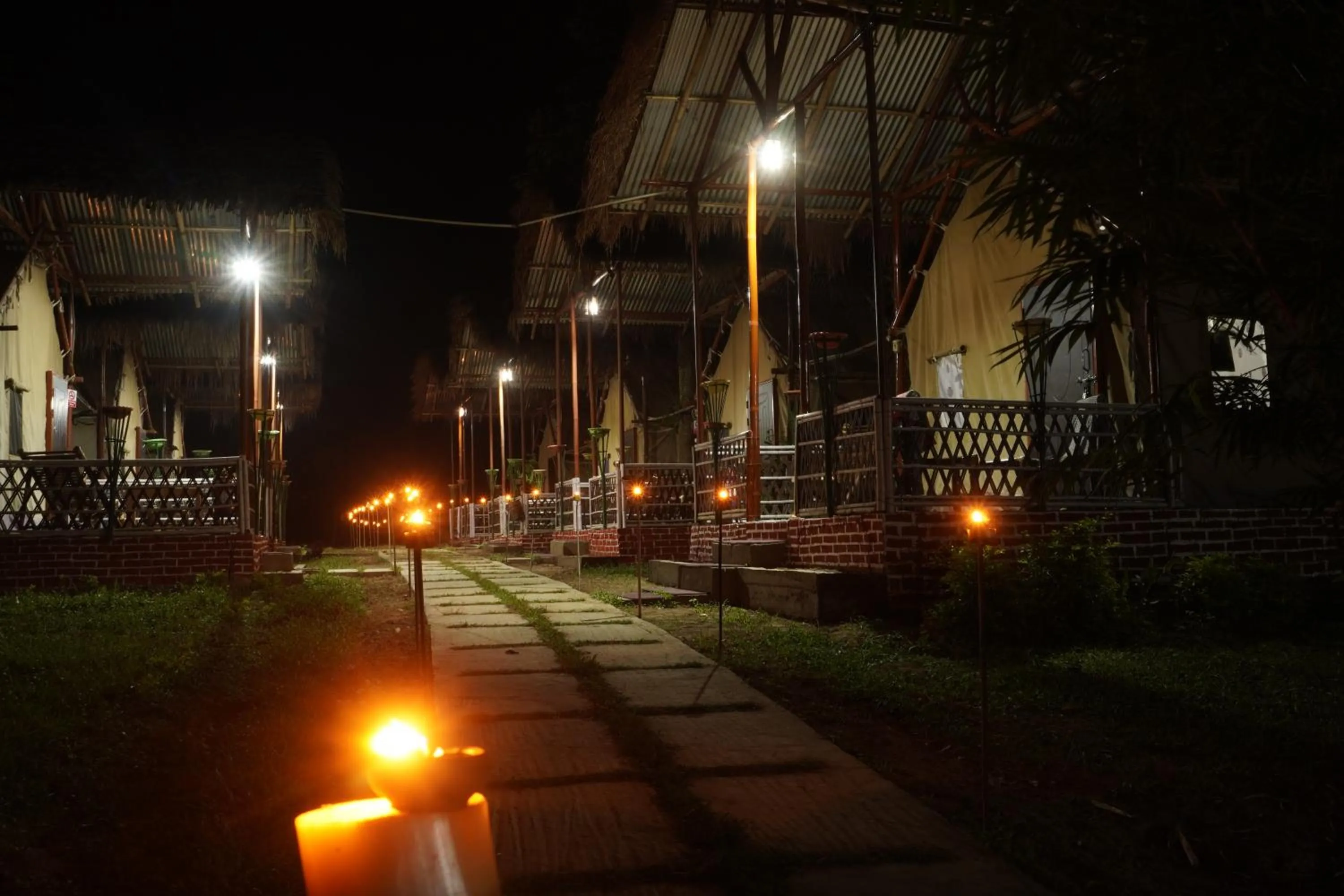 Property building in Kaziranga Eco Camp