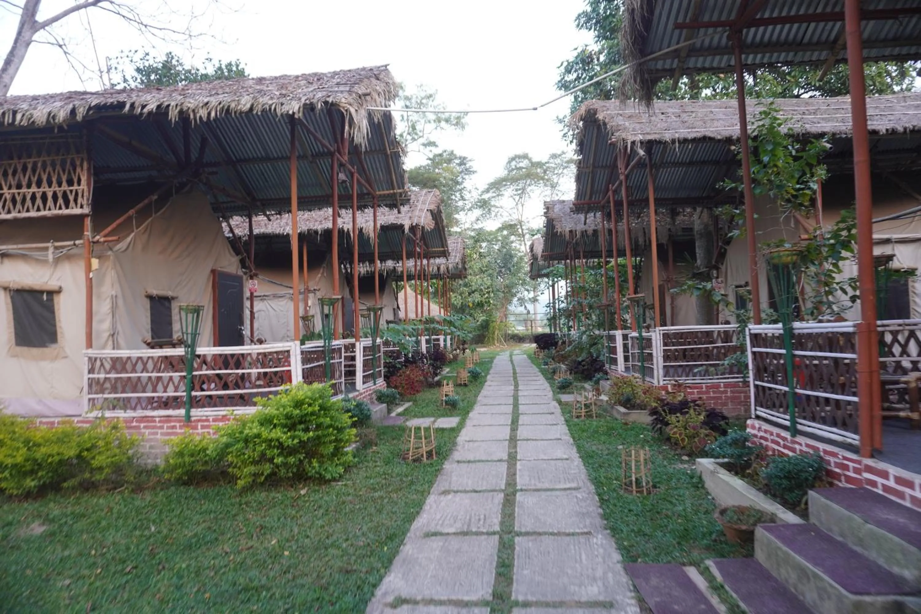 Property building in Kaziranga Eco Camp