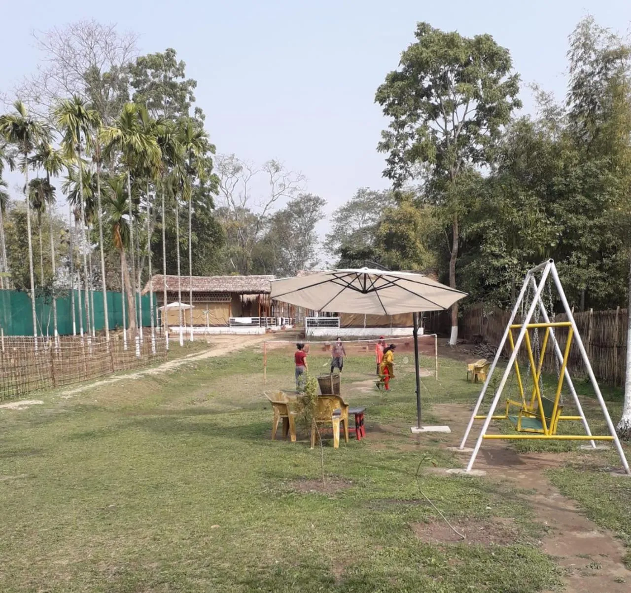 Children play ground in Kaziranga Eco Camp
