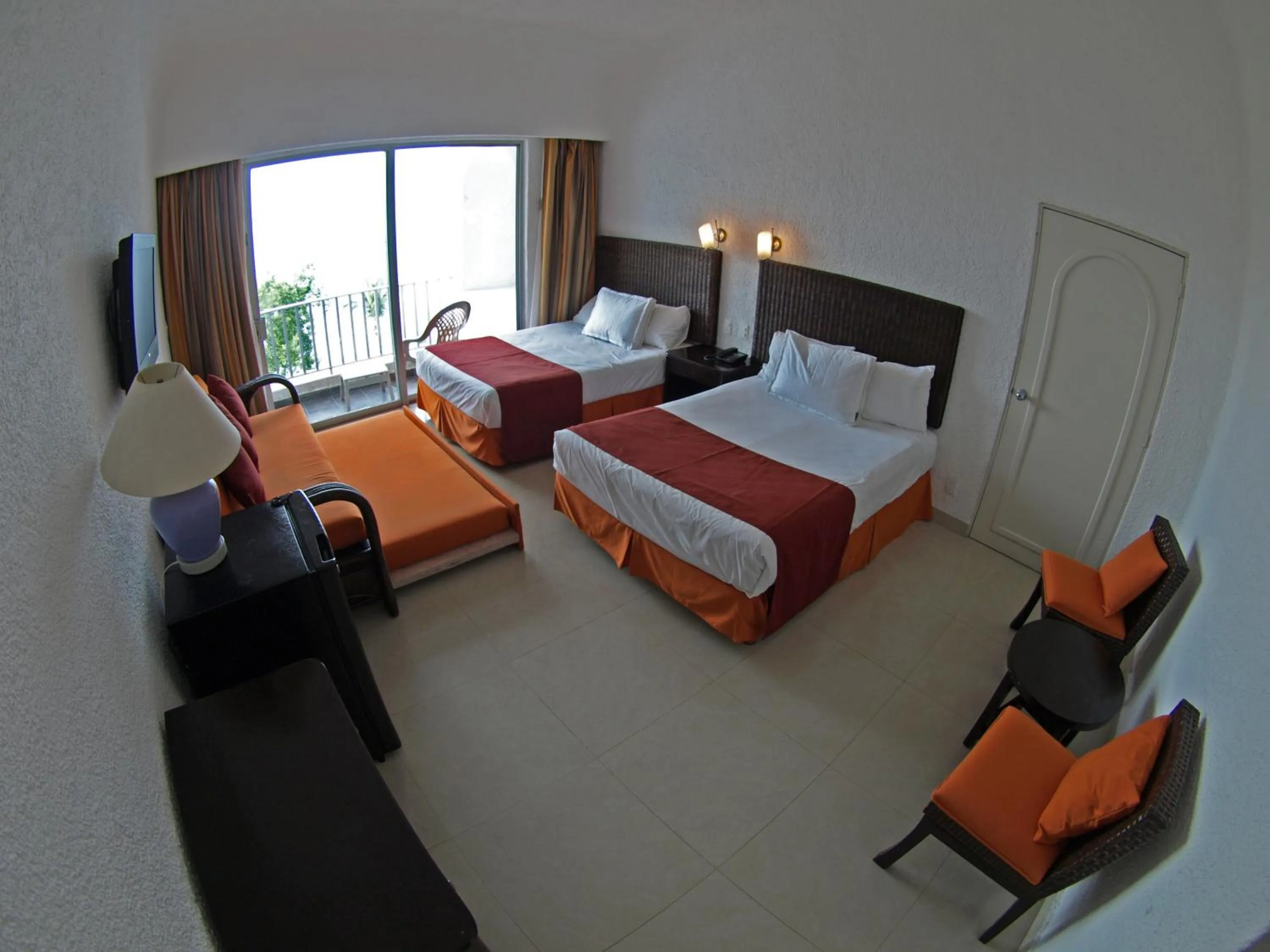 Bed in Sierra Mar at Tesoro Manzanillo