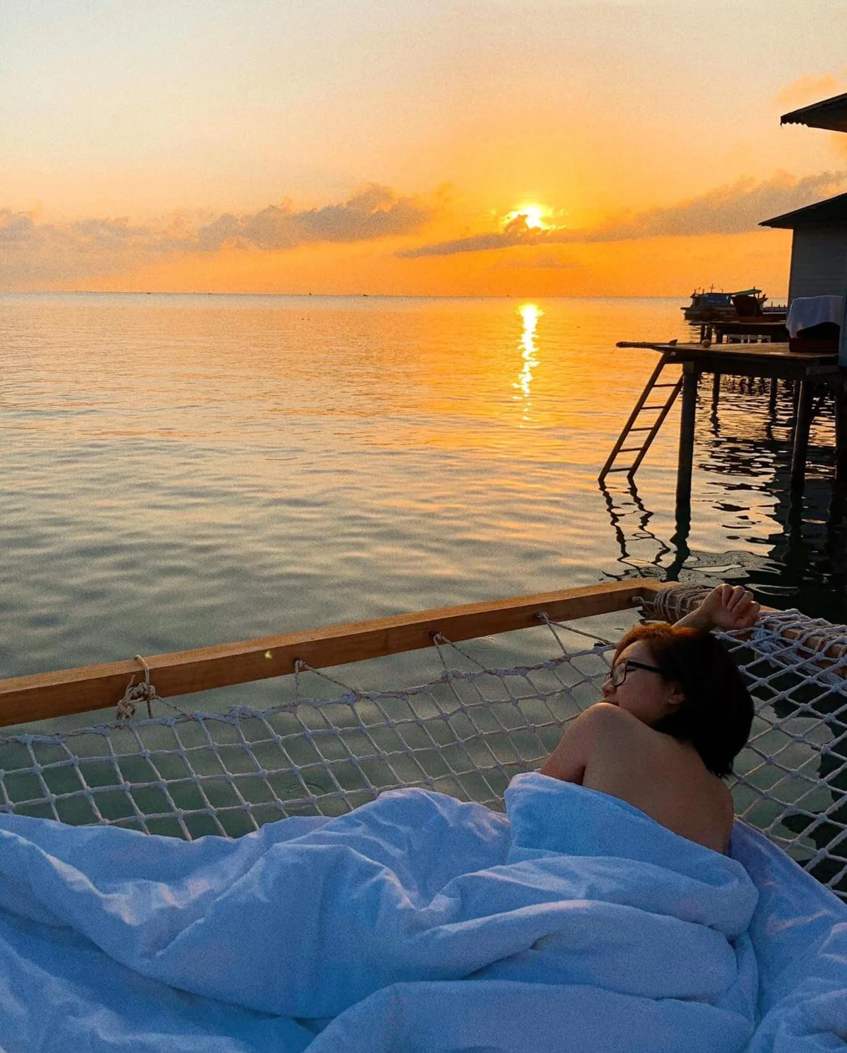 Sunset in Lotus Home