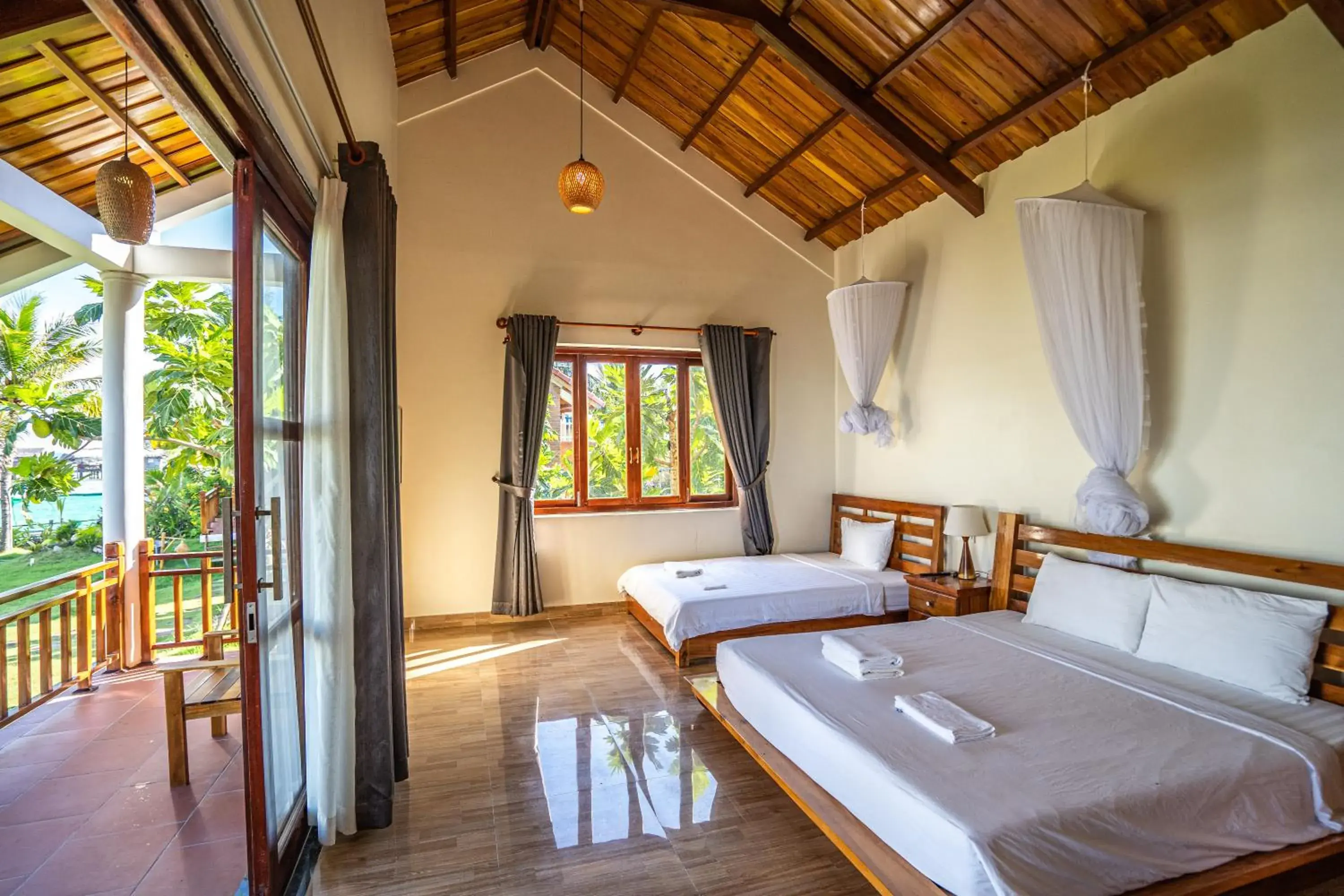 Deluxe Bungalow with Sea View in Lotus Home Deluxe Bungalow with Sea View in Lotus Home