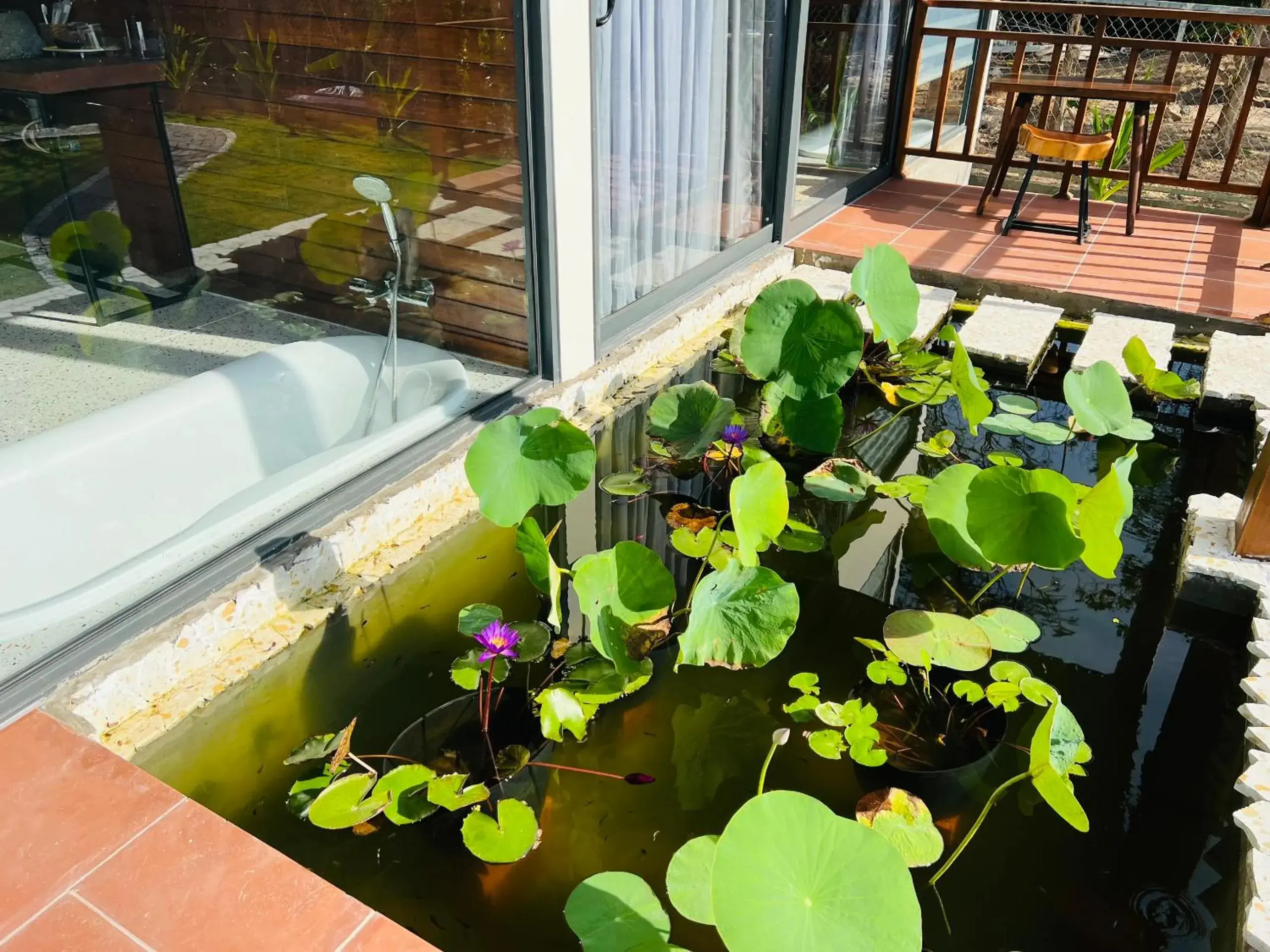 King Room with Garden View in Lotus Home King Room with Garden View in Lotus Home